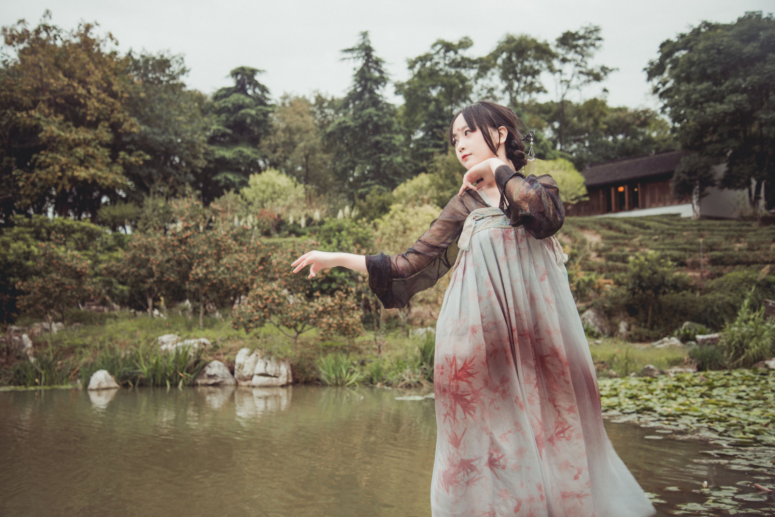 动漫博主弦音sic – 汉服 长生殿 [9P]