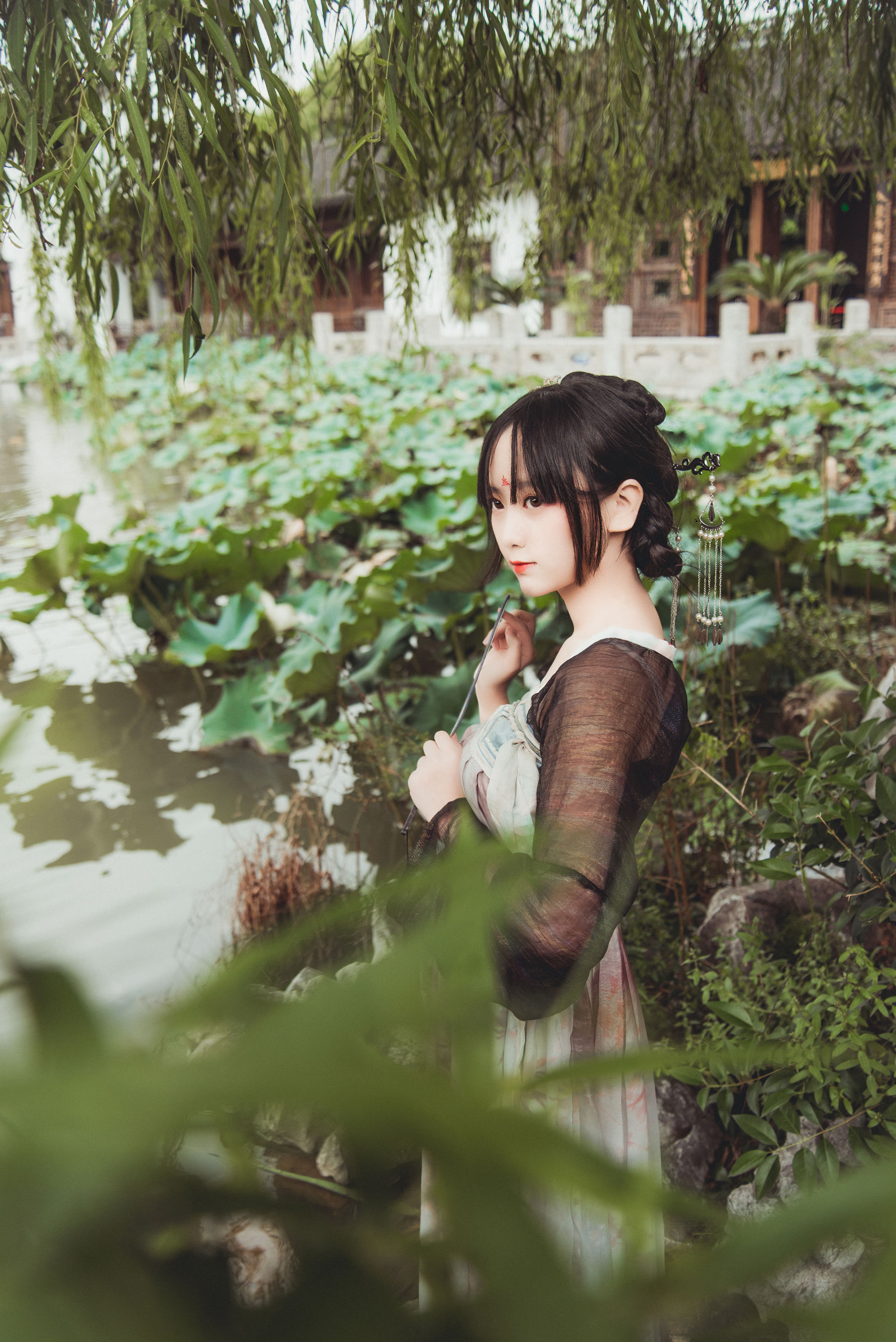动漫博主弦音sic – 汉服 长生殿 [9P]
