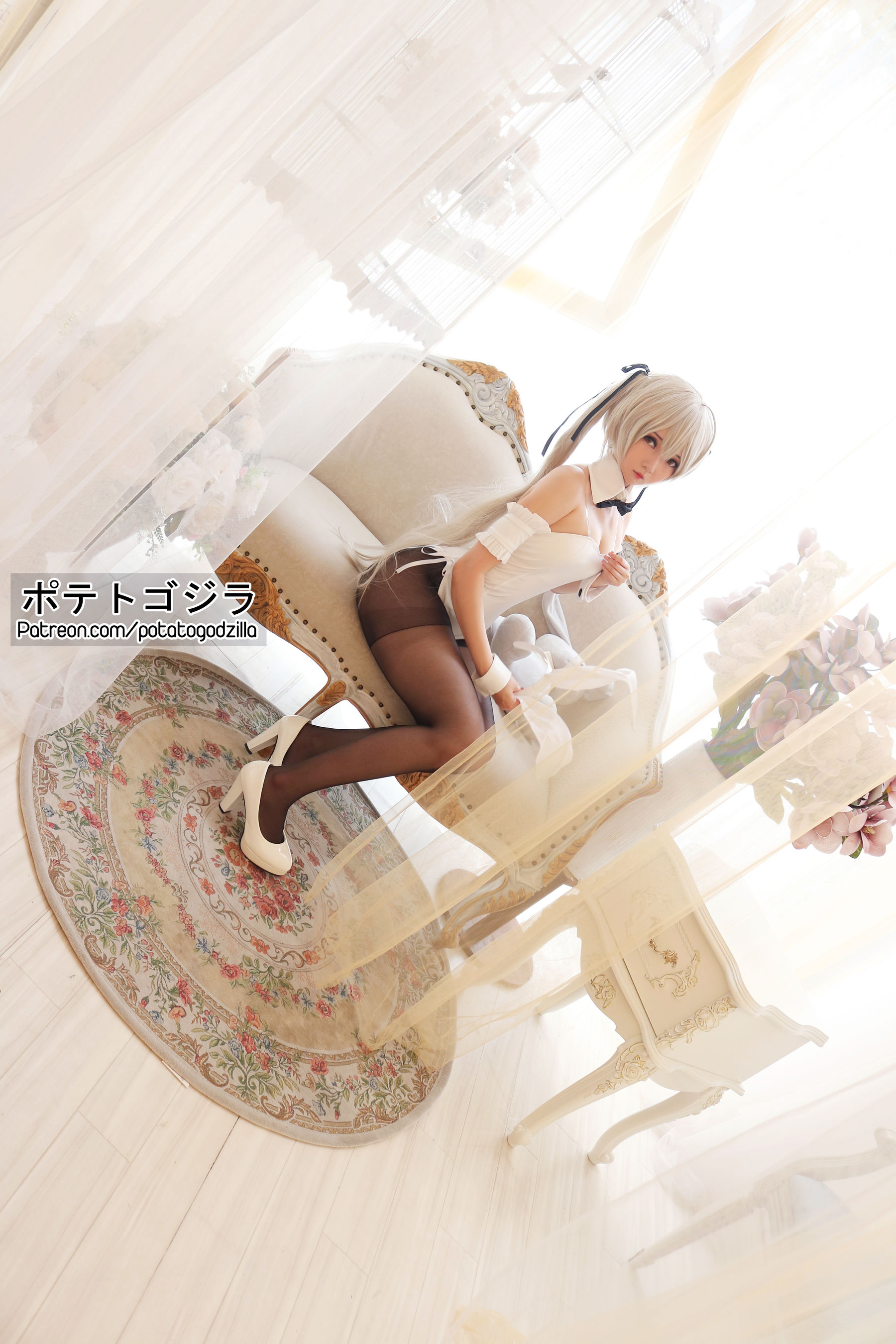 Coser小姐姐Potato Godzilla – Sora Kasugano Bunny Suit [31P]