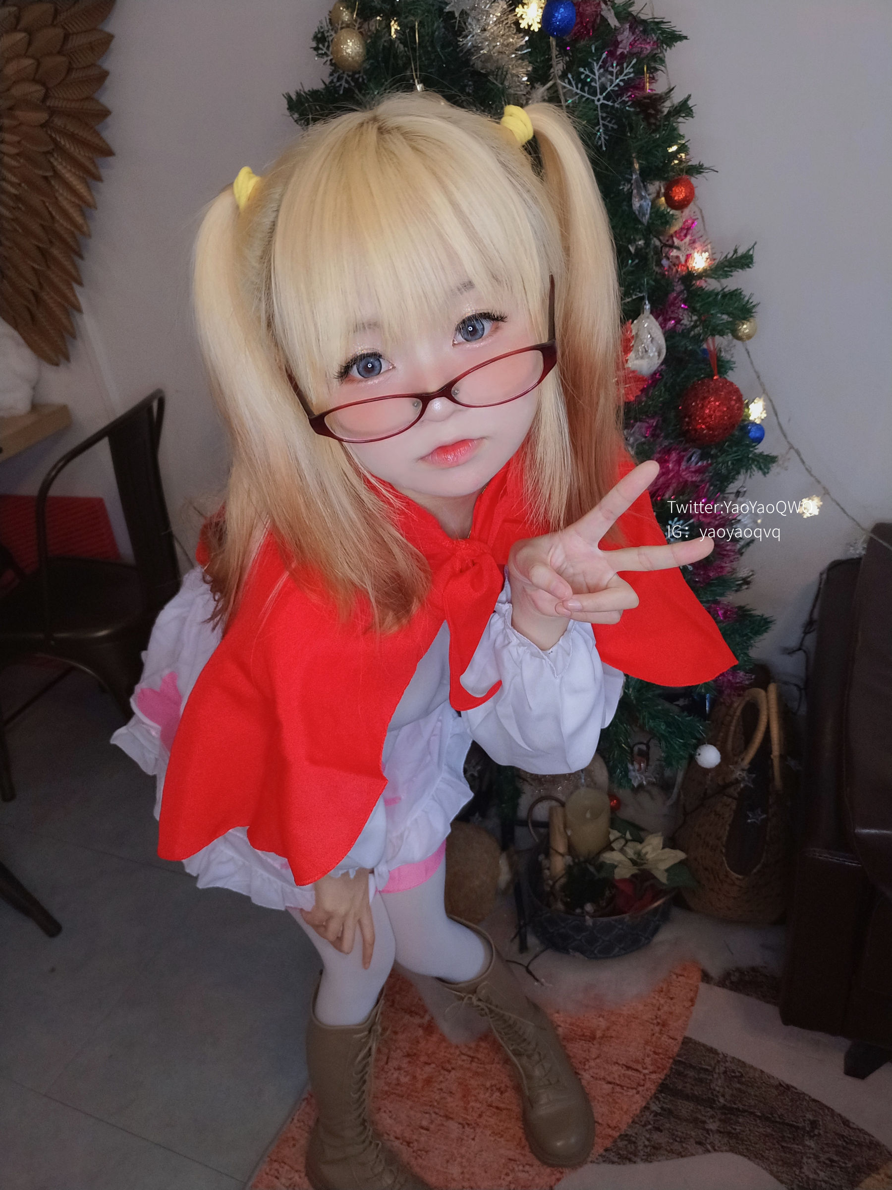 萌妹子Coser摇摇乐yoyo fantia 12月会员合集 女仆系列 [66P]