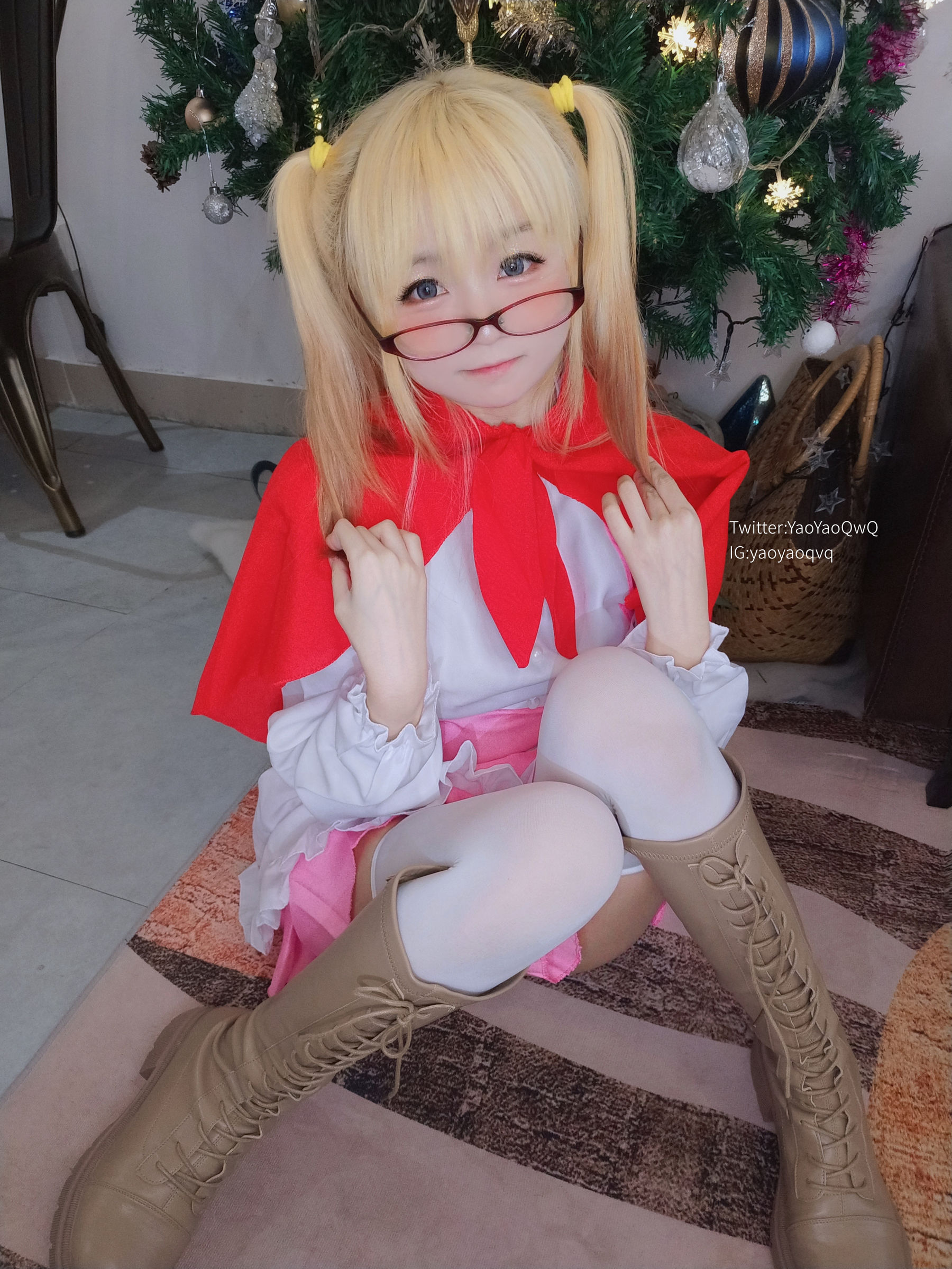 萌妹子Coser摇摇乐yoyo fantia 12月会员合集 女仆系列 [66P]