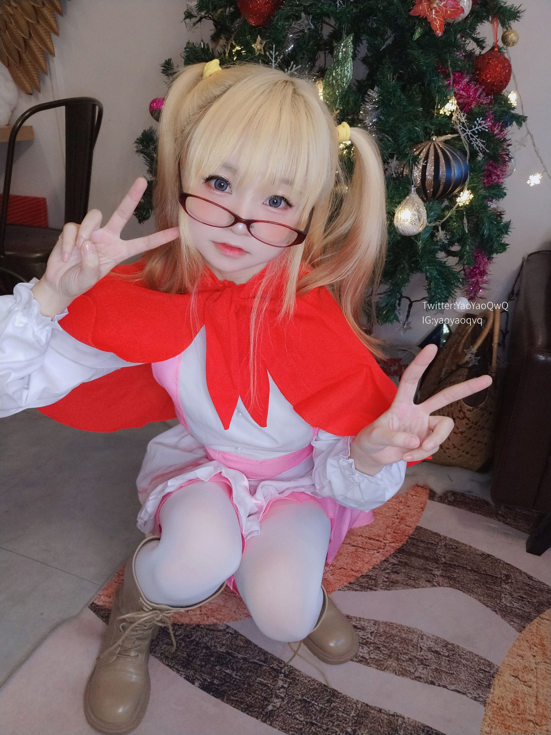 萌妹子Coser摇摇乐yoyo fantia 12月会员合集 女仆系列 [66P]