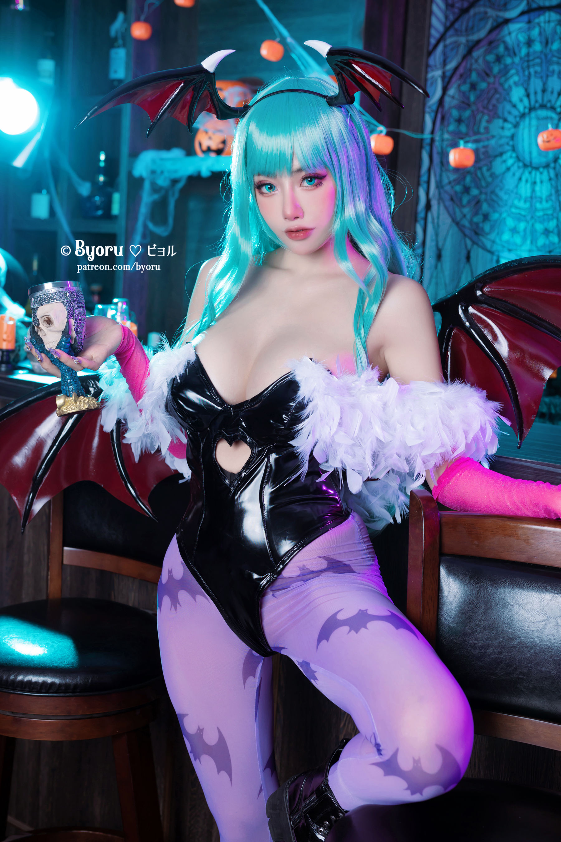 日本性感萝莉Byoru – Morrigan [32P]