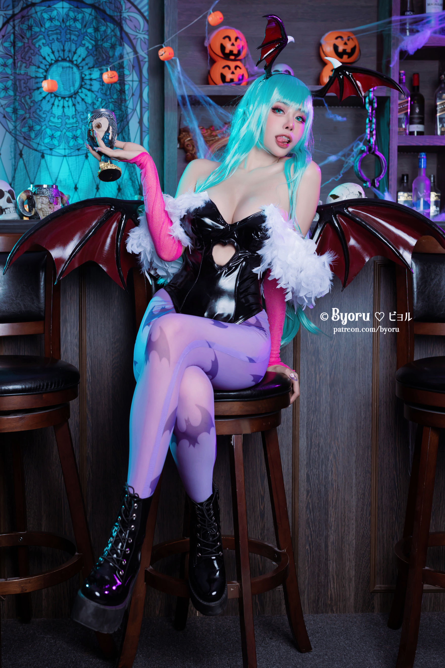 日本性感萝莉Byoru – Morrigan [32P]
