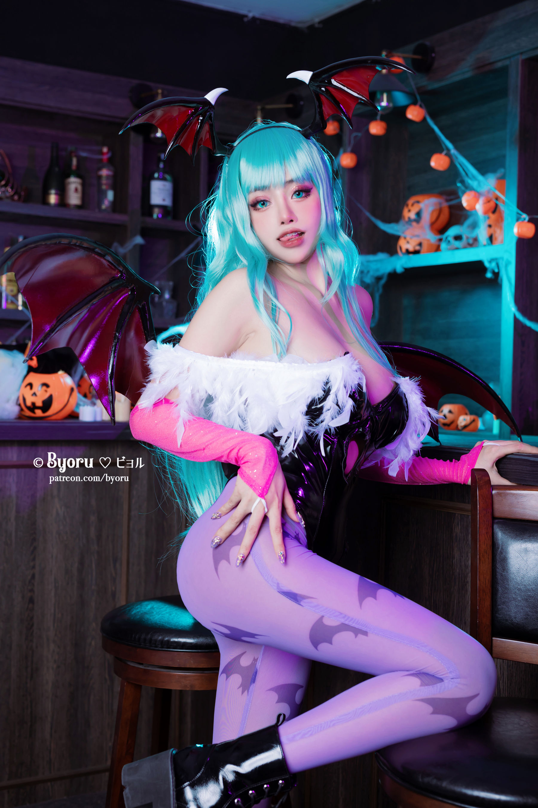 日本性感萝莉Byoru – Morrigan [32P]