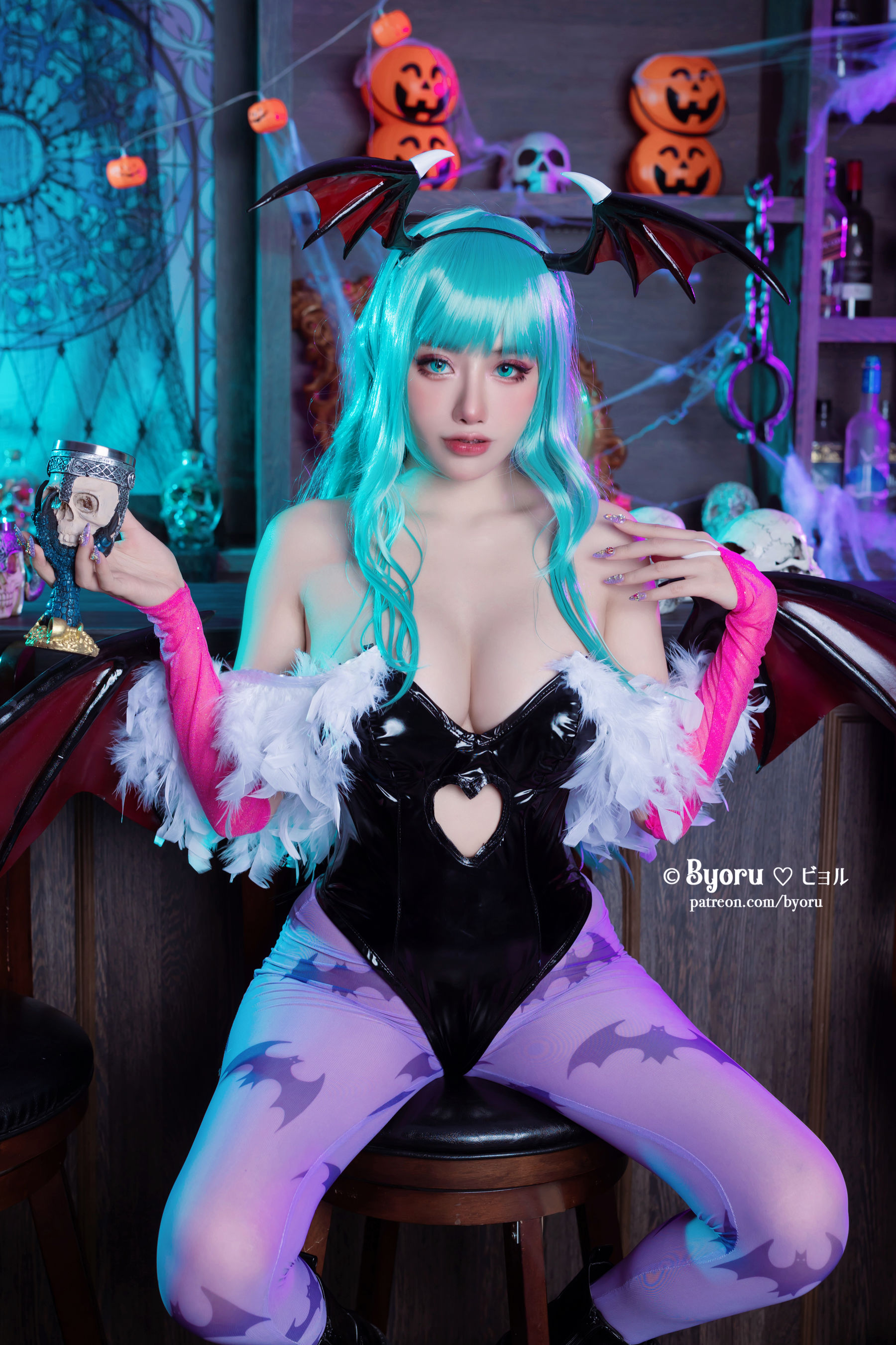 日本性感萝莉Byoru – Morrigan [32P]