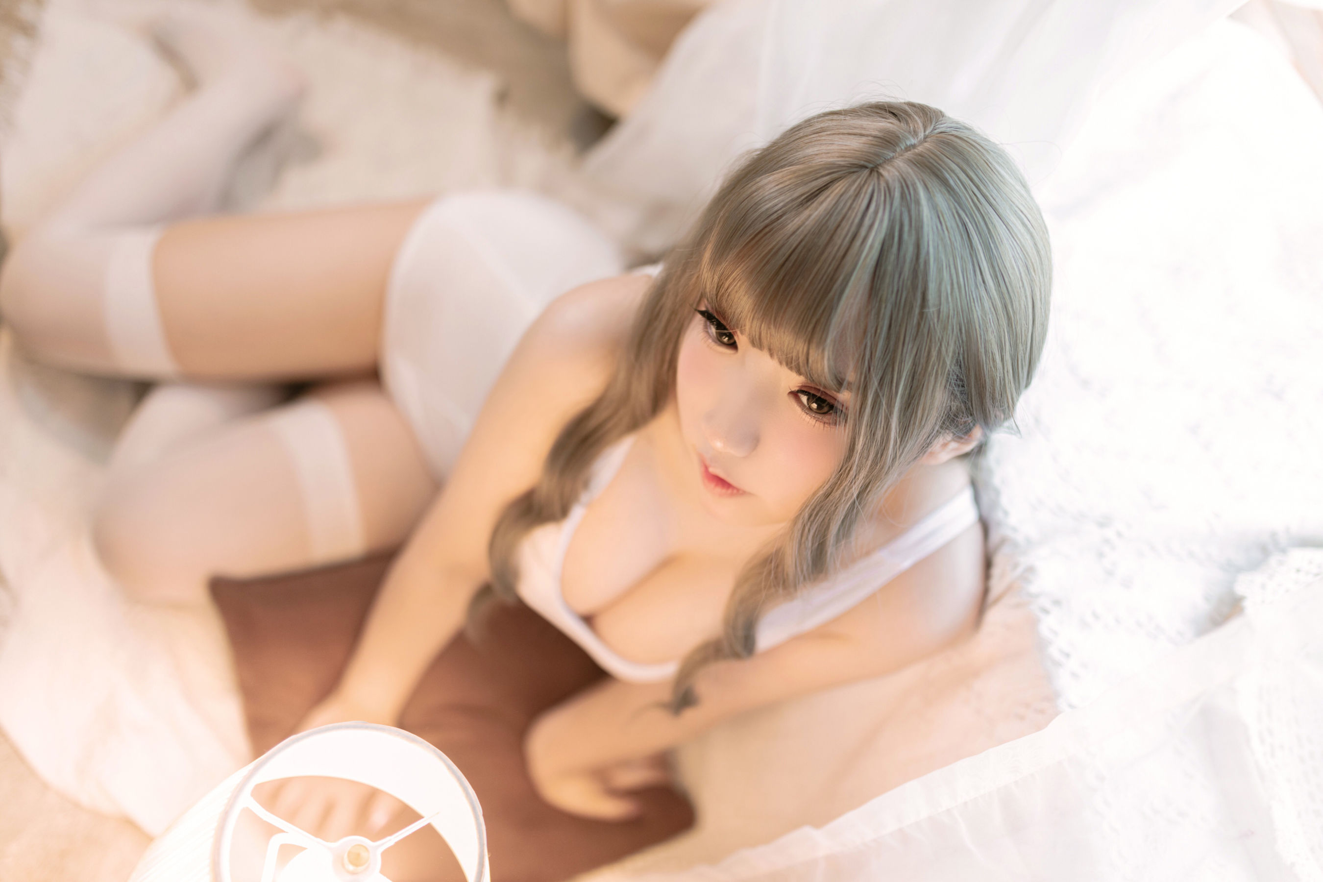 动漫博主貓田聖奈奈 – 白色死库水 [9P]
