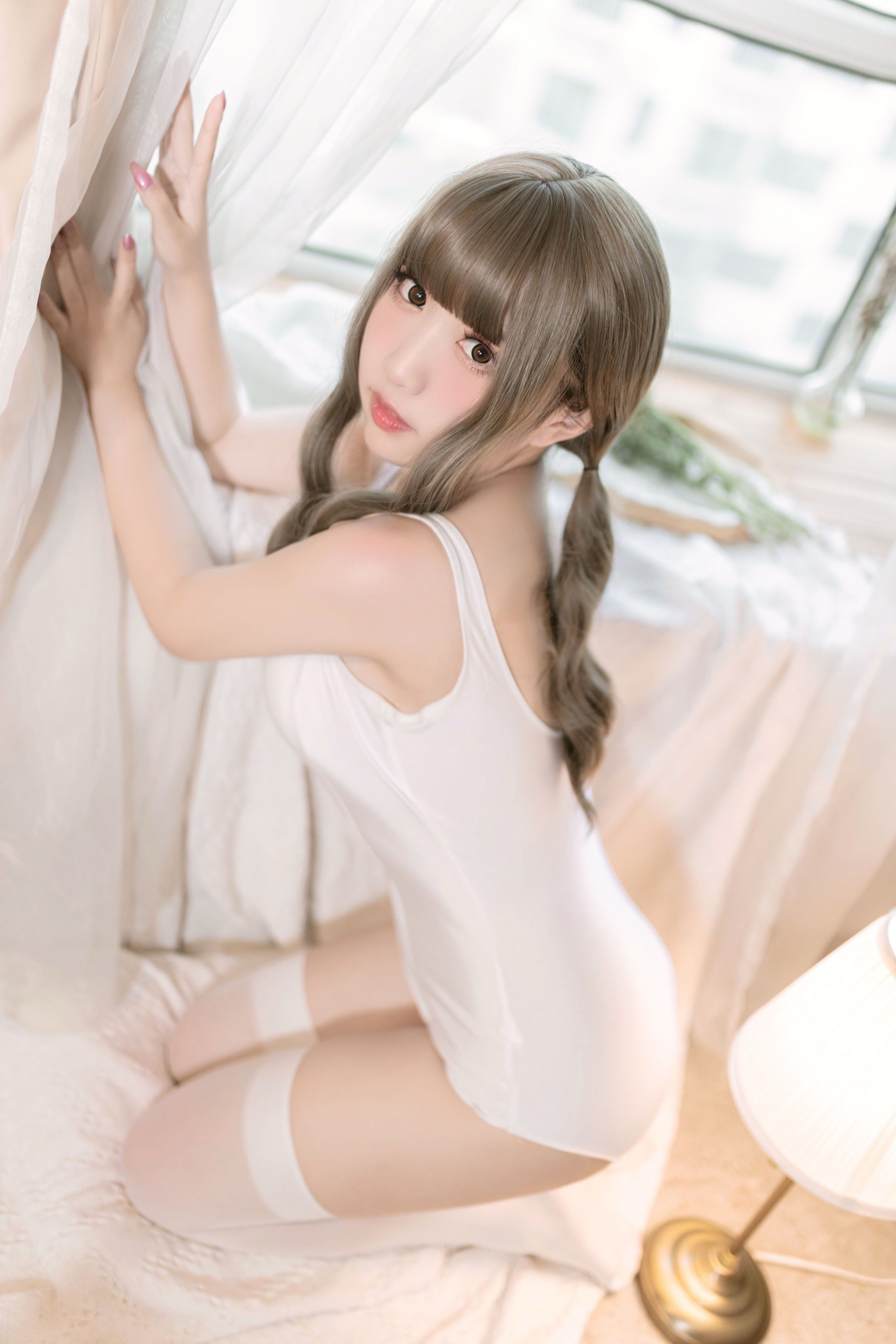 动漫博主貓田聖奈奈 – 白色死库水 [9P]