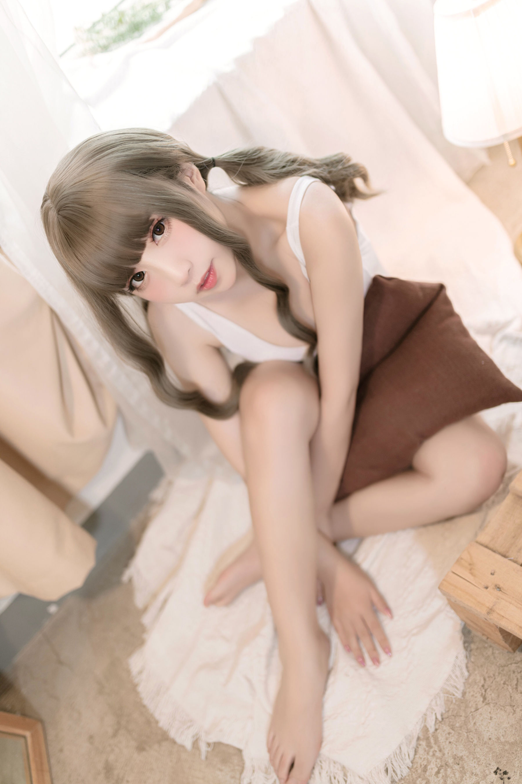 动漫博主貓田聖奈奈 – 白色死库水 [9P]
