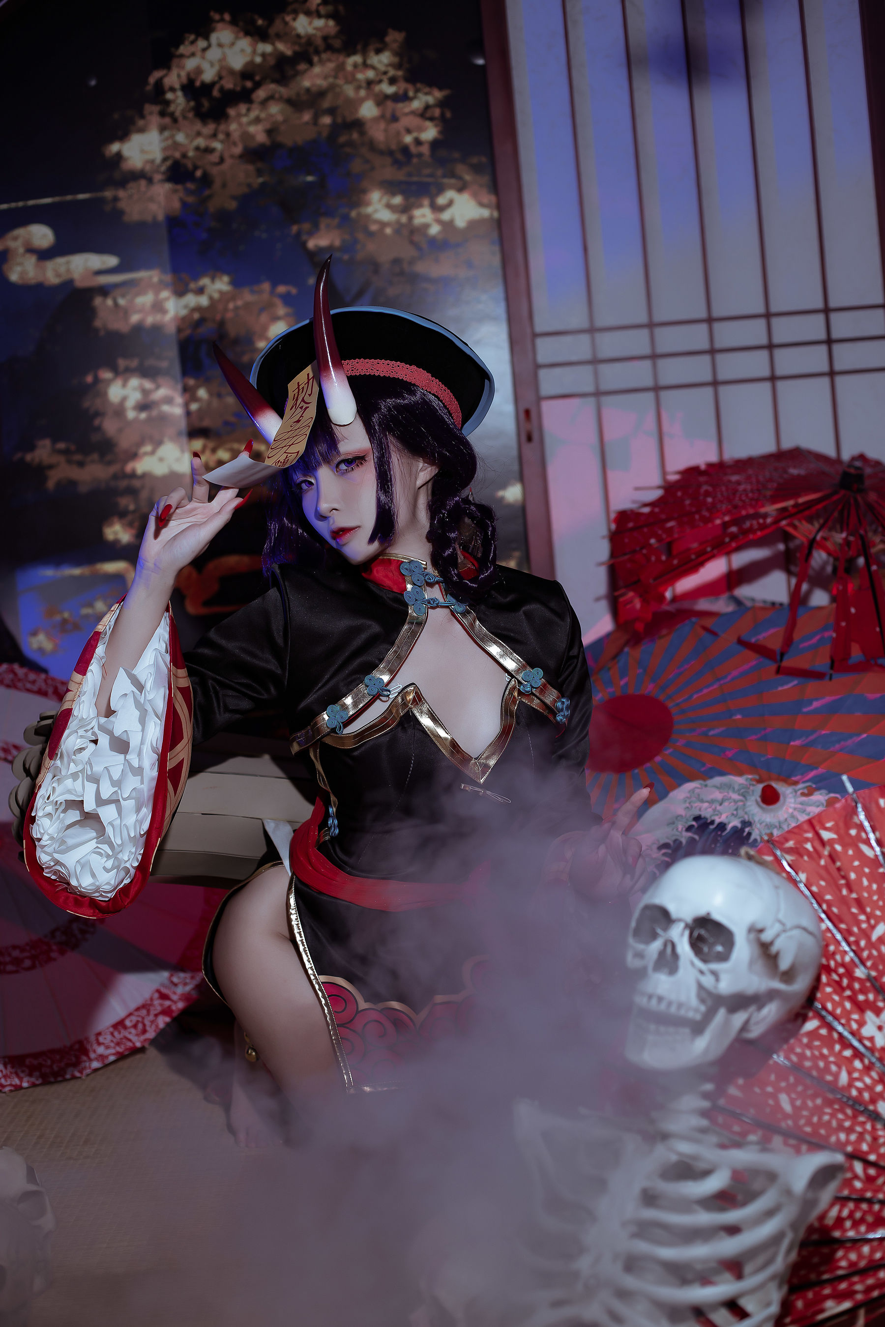 人气Coser二佐Nisa – fate酒吞僵尸童子 [21P]
