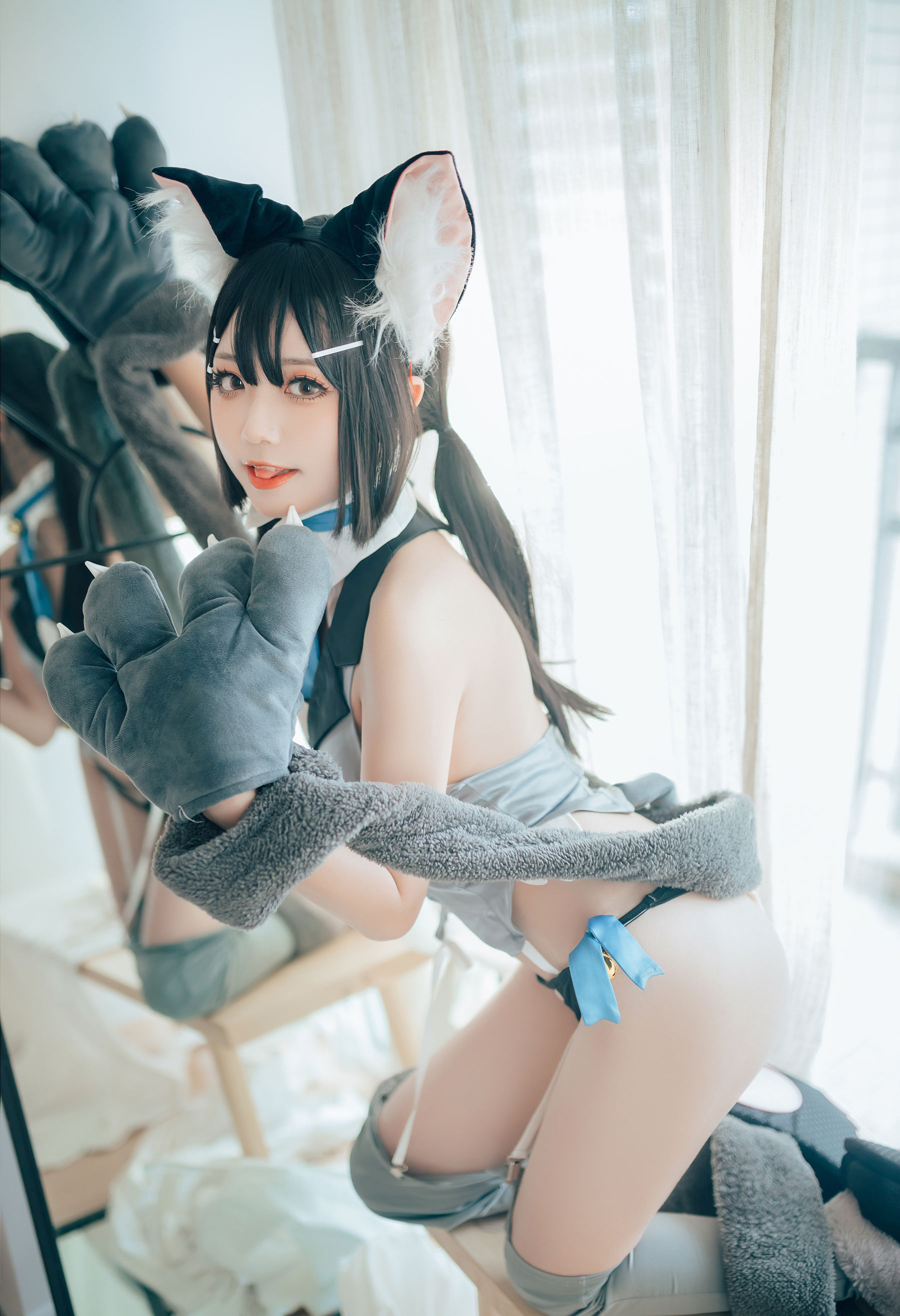 微博萌妹蓝小沂KiKi – 猫娘 [7P]