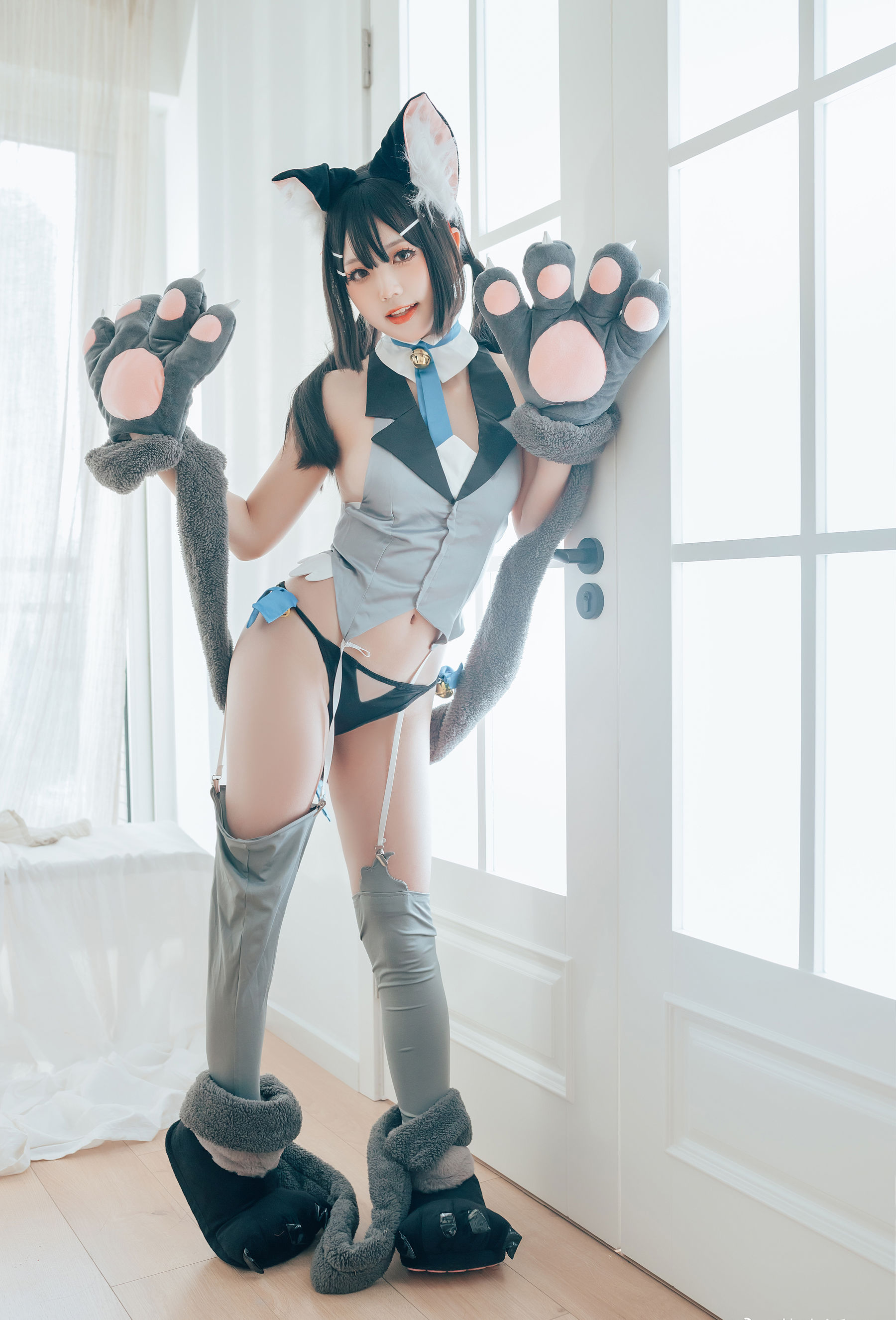 微博萌妹蓝小沂KiKi – 猫娘 [7P]