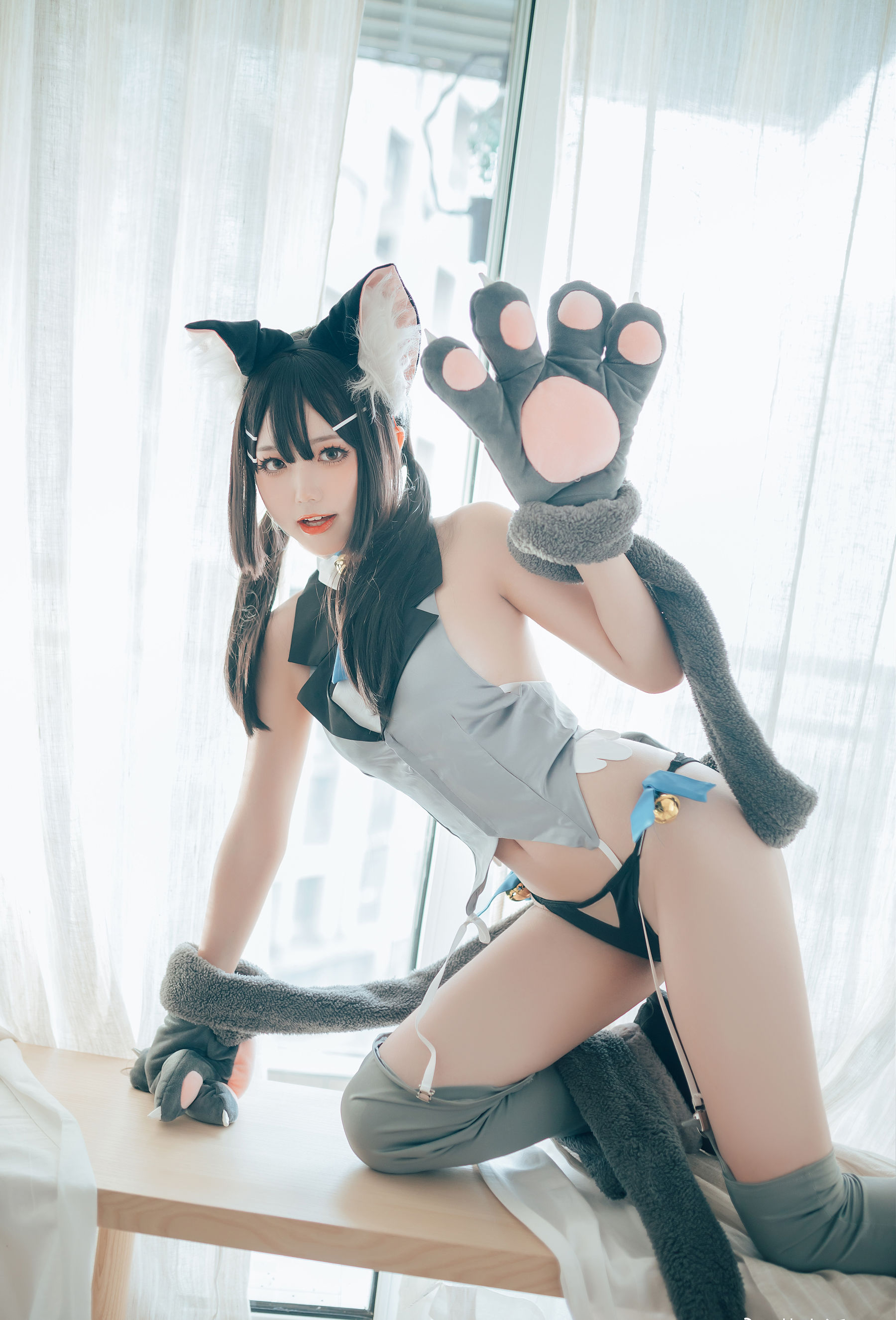 微博萌妹蓝小沂KiKi – 猫娘 [7P]