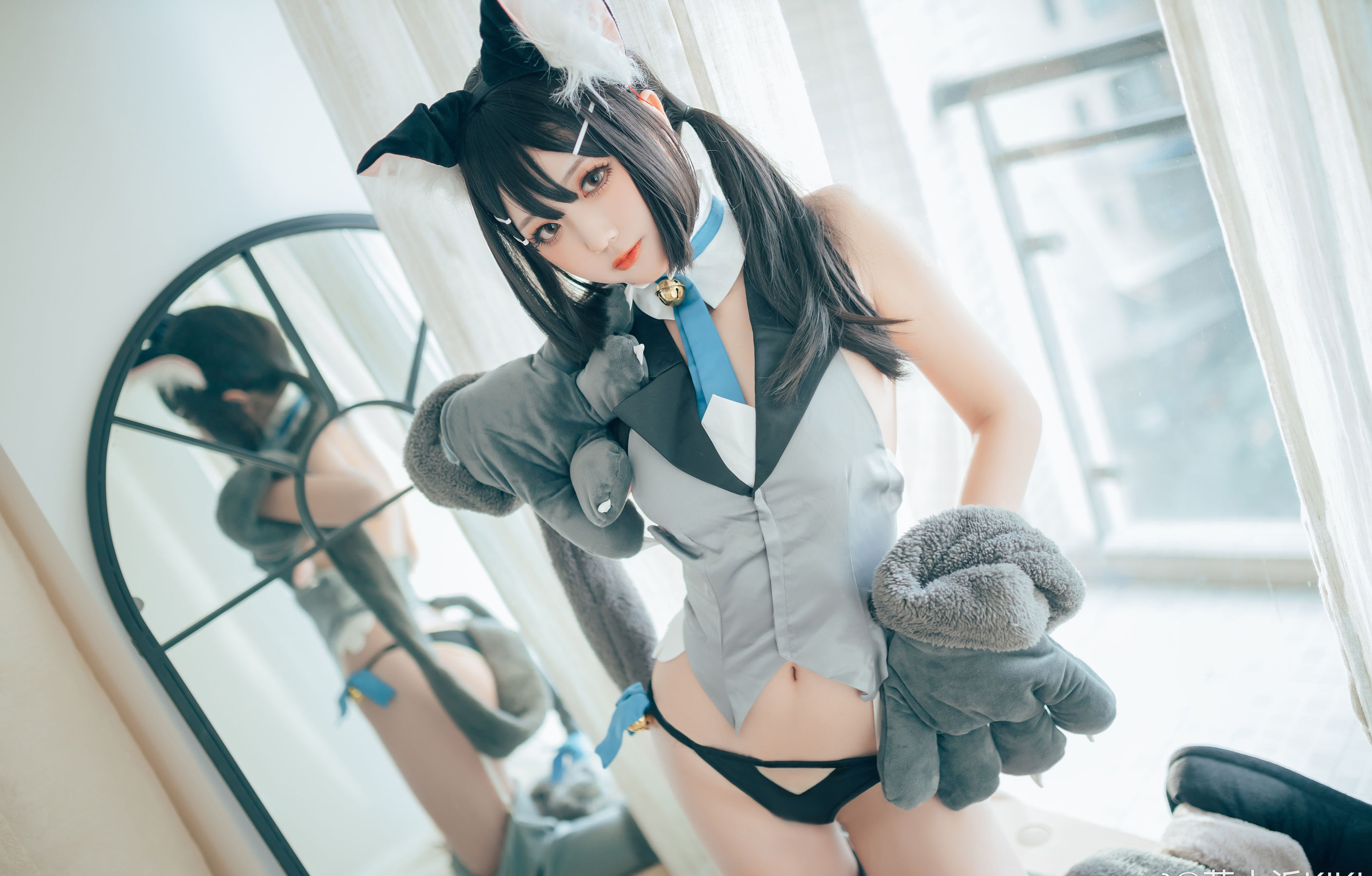 微博萌妹蓝小沂KiKi – 猫娘 [7P]