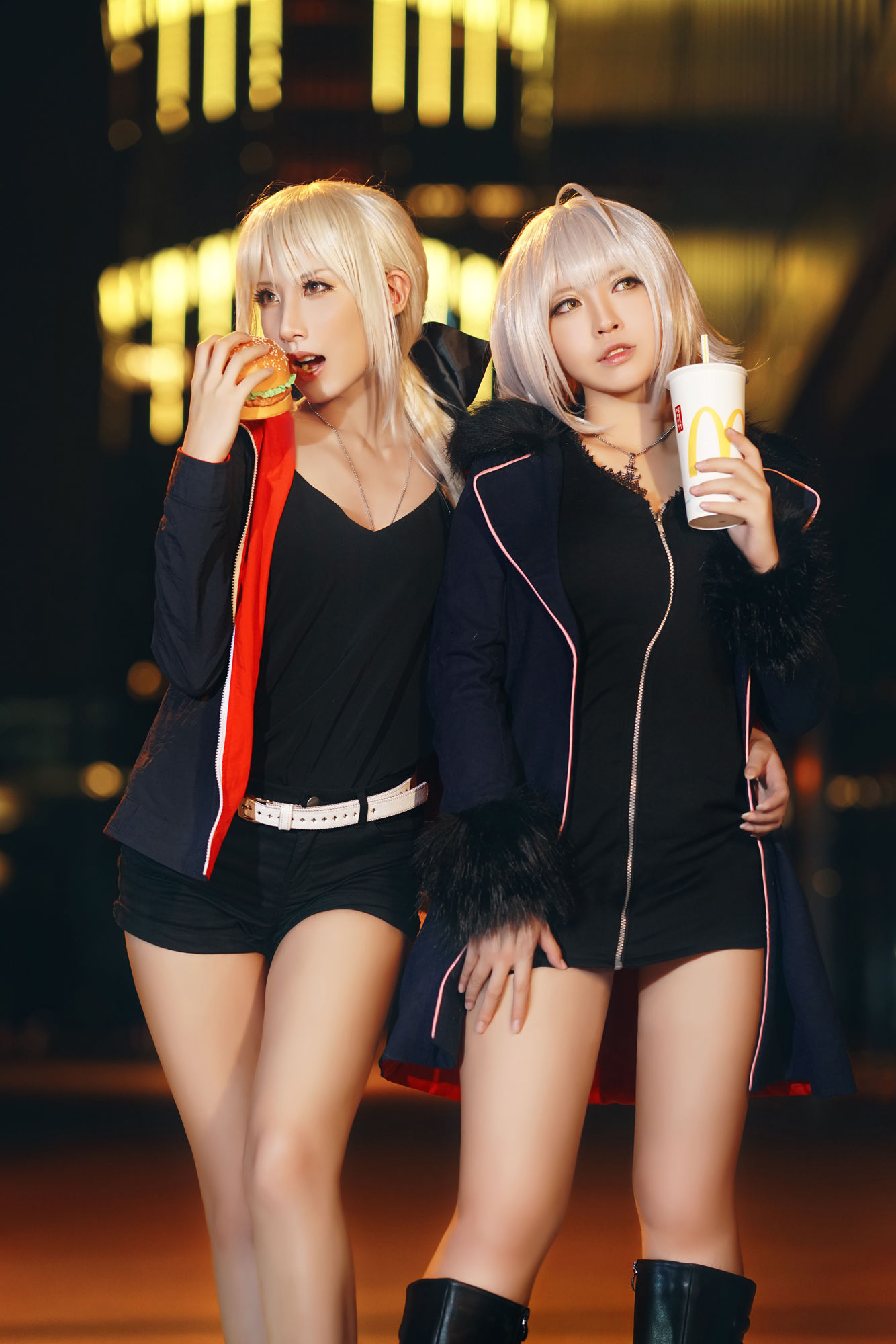 半半子&索索sophia – 黑贞2 [34P]