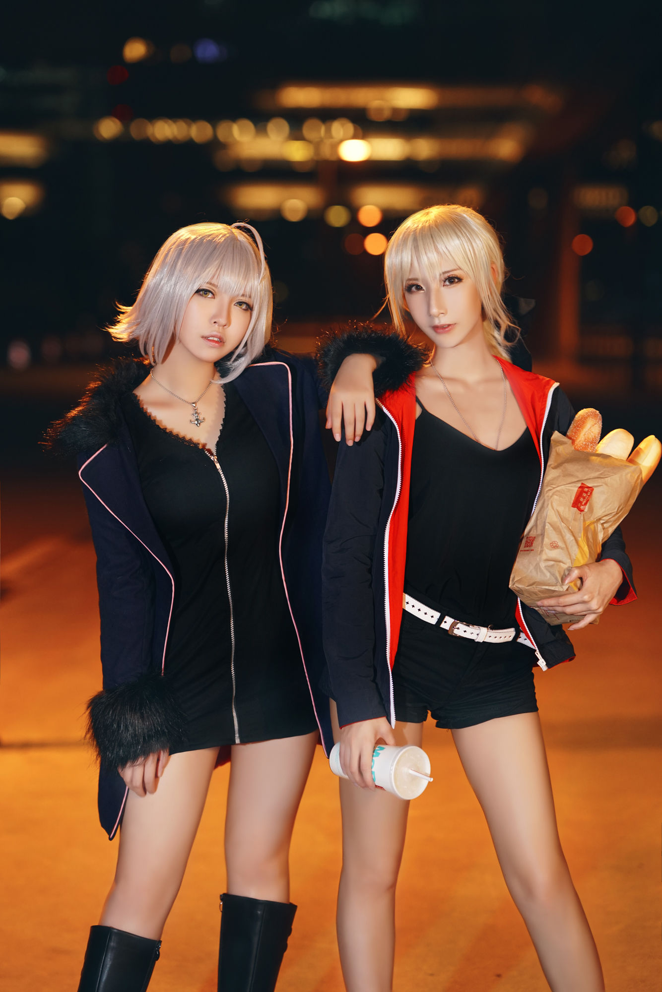 半半子&索索sophia – 黑贞2 [34P]