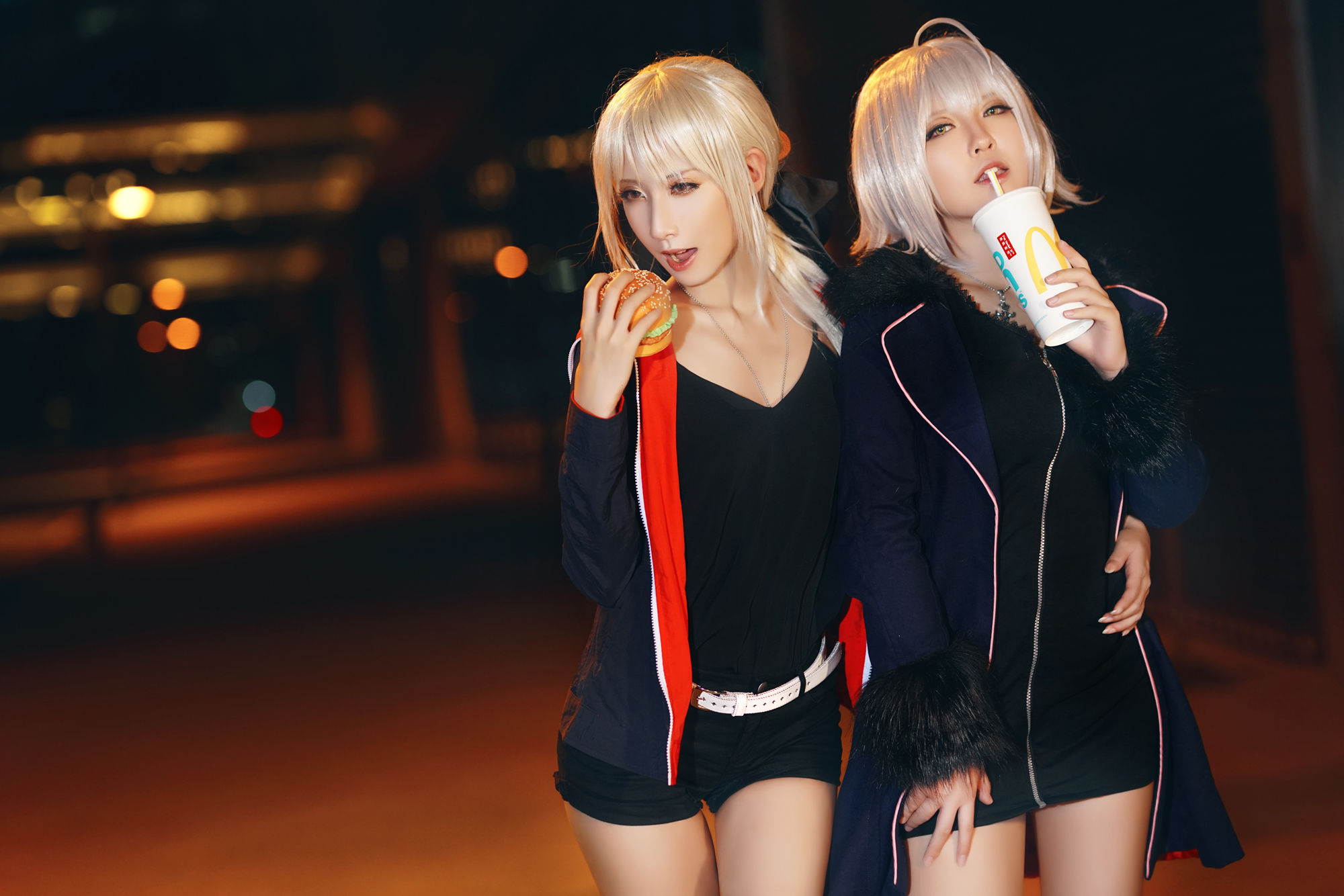 半半子&索索sophia – 黑贞2 [34P]