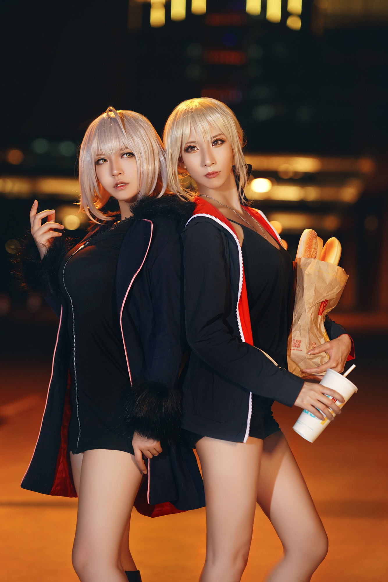 半半子&索索sophia – 黑贞2 [34P]