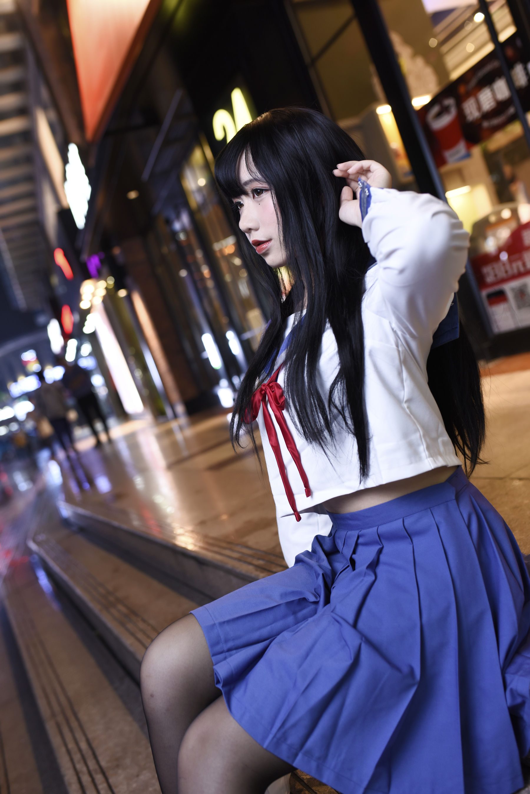 动漫博主九曲Jean JK制服 [21P]