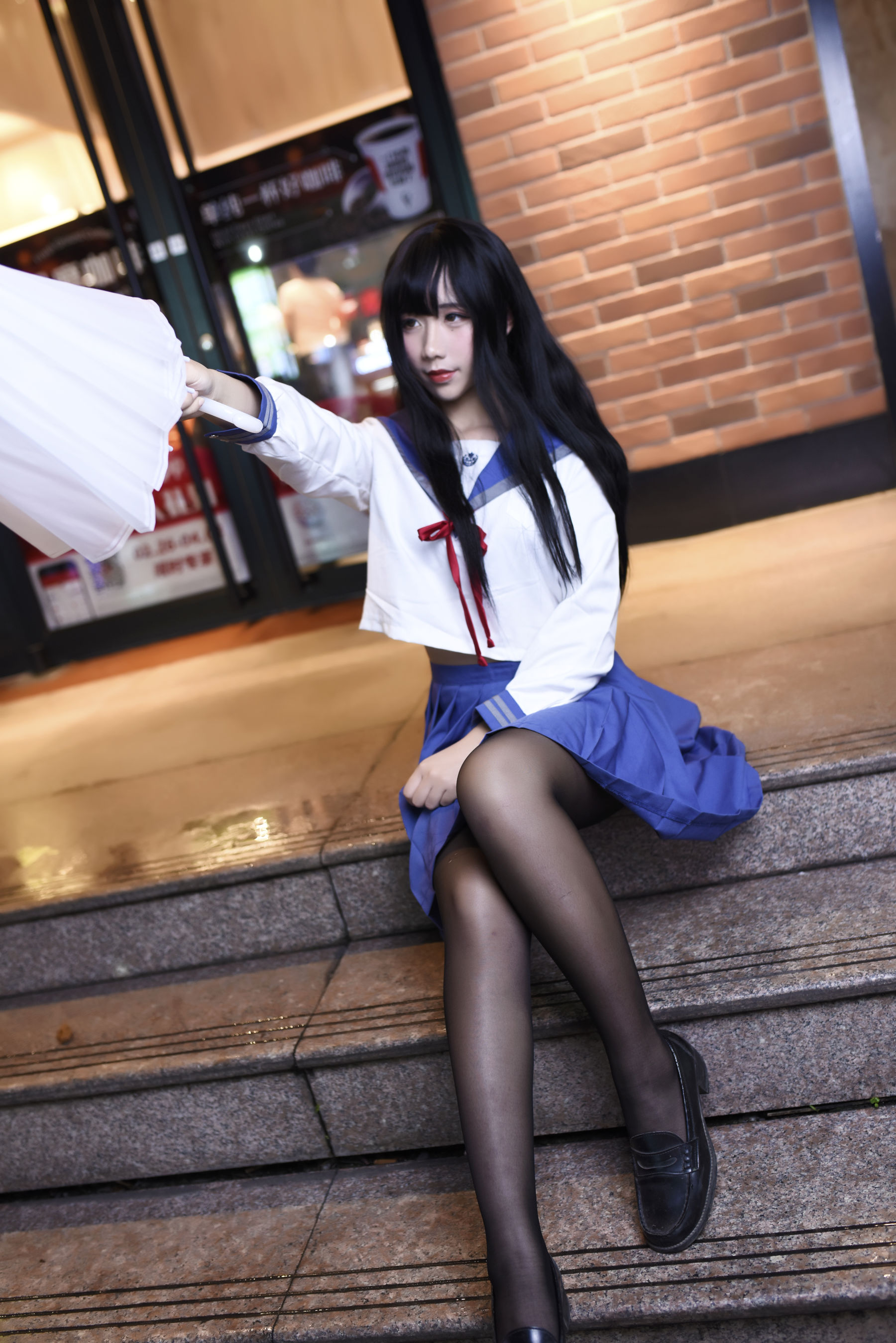 动漫博主九曲Jean JK制服 [21P]