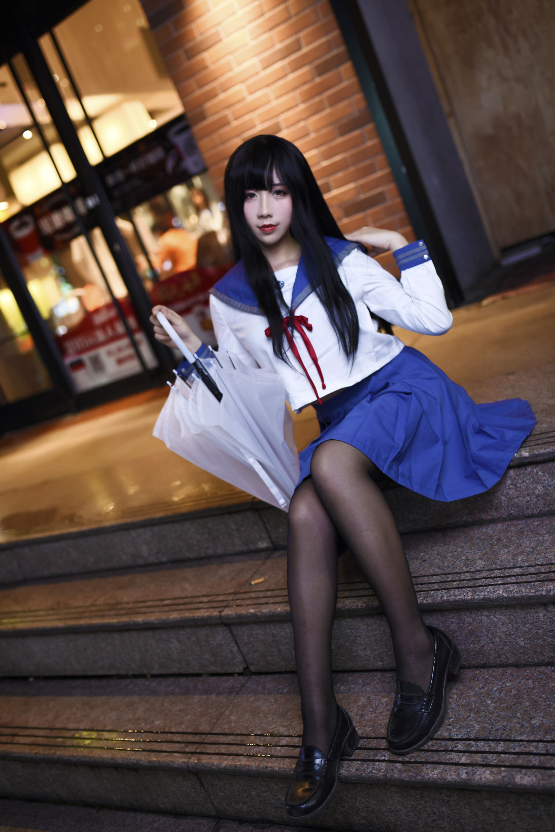 动漫博主九曲Jean JK制服 [21P]