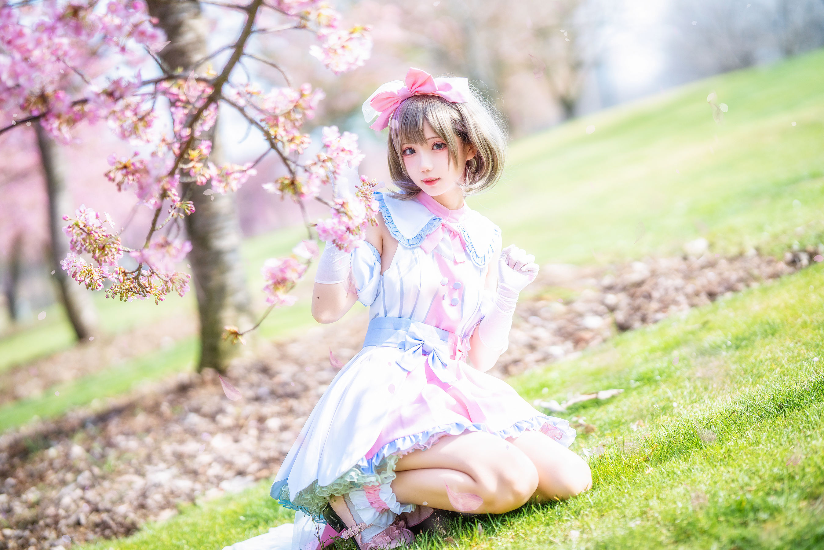 花柒Hana – 唐可可打歌服 [9P]
