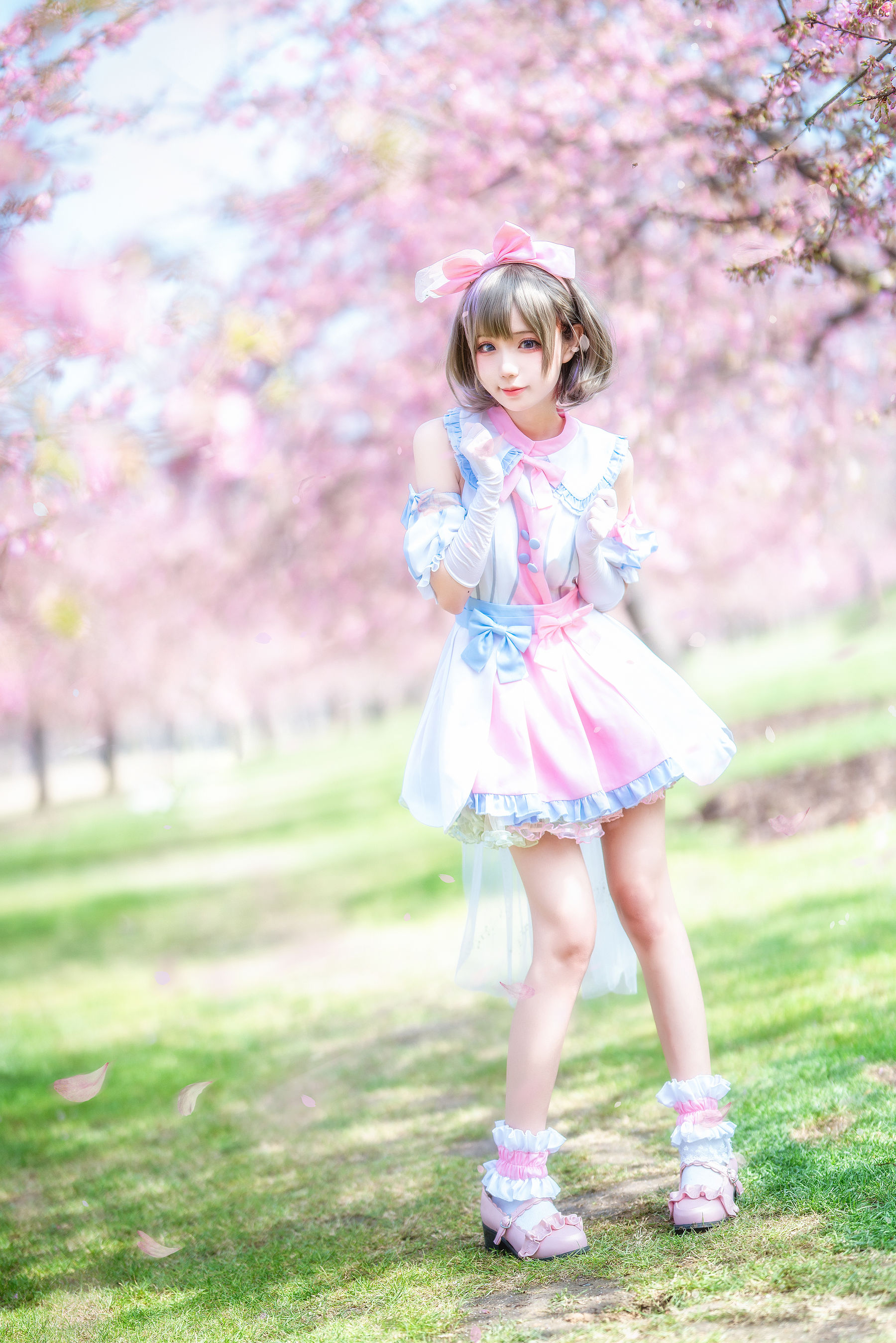 花柒Hana – 唐可可打歌服 [9P]