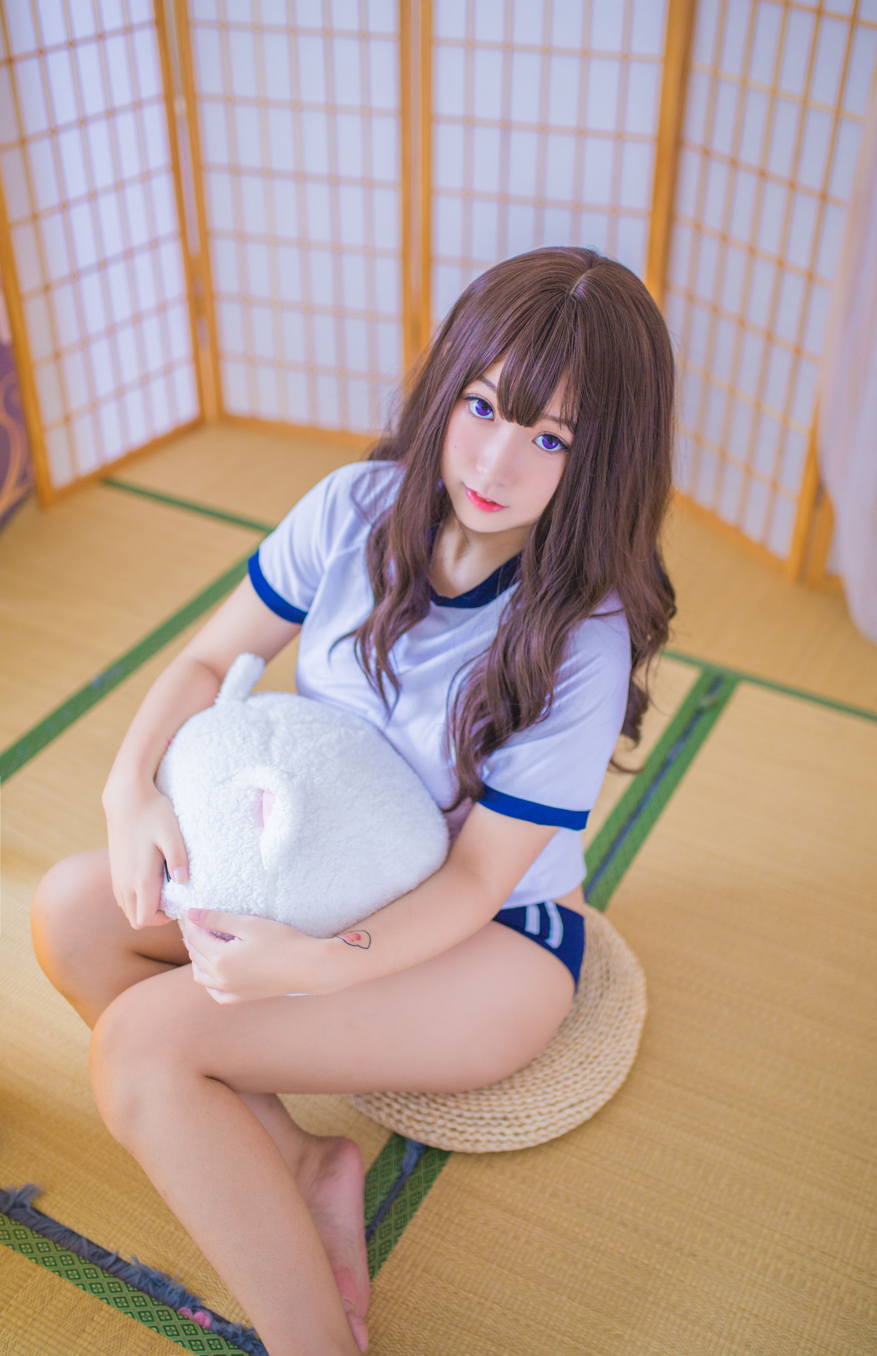 巨乳猫九酱Sakura – 体操服 [11P]