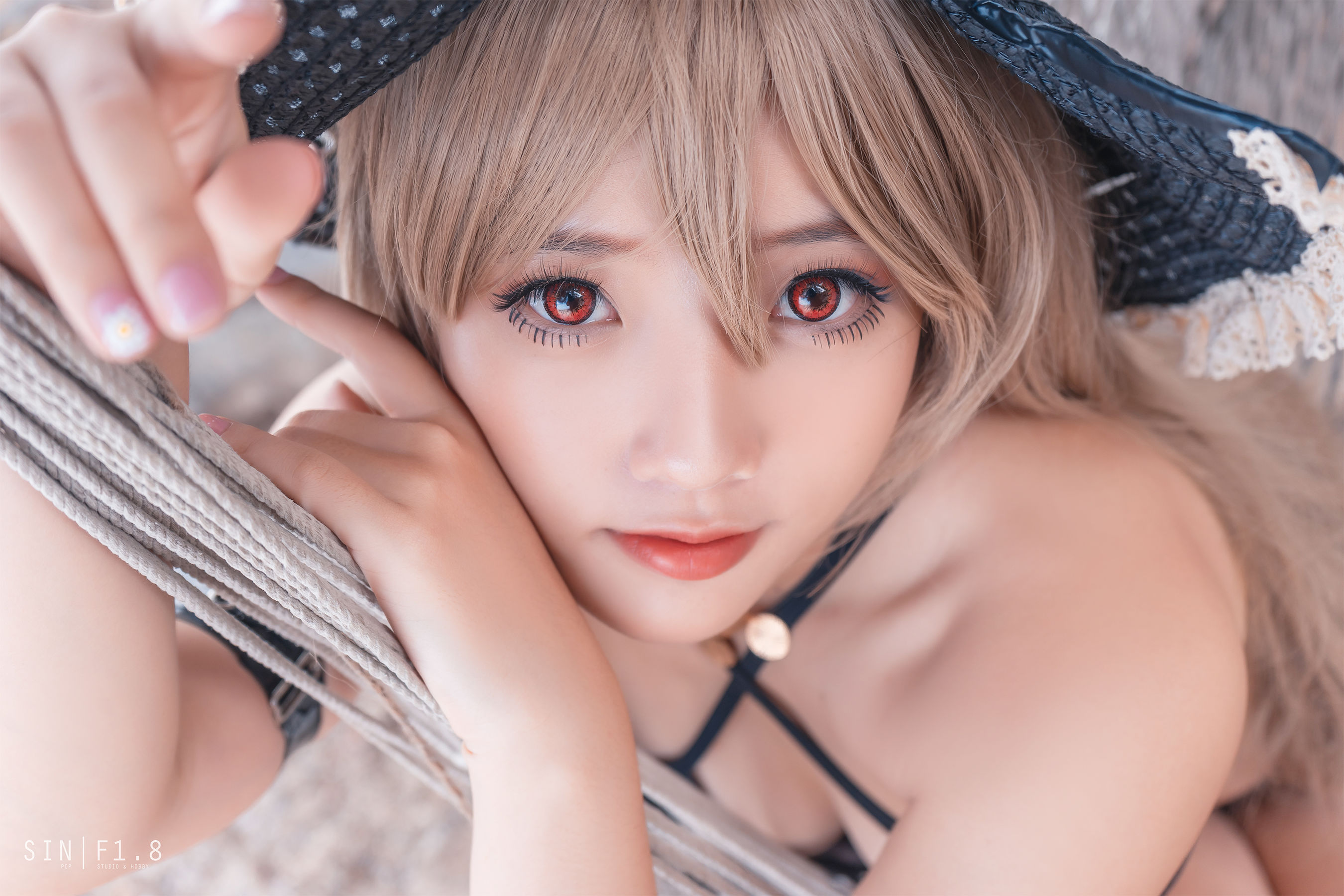 Messie Huang – Jean Bart swimsuit [20P]