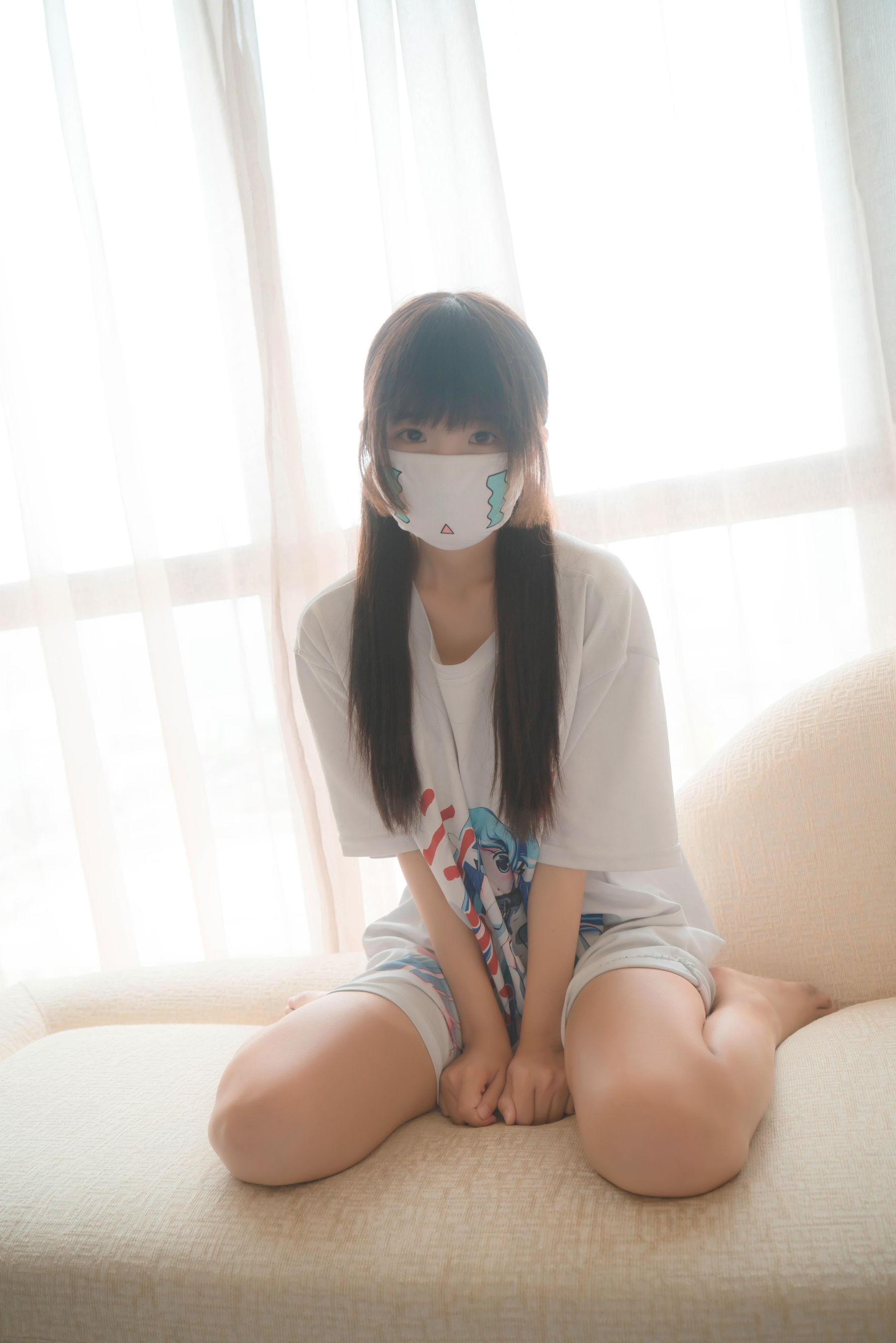 萝莉御子Yumiko 口罩 [20P]