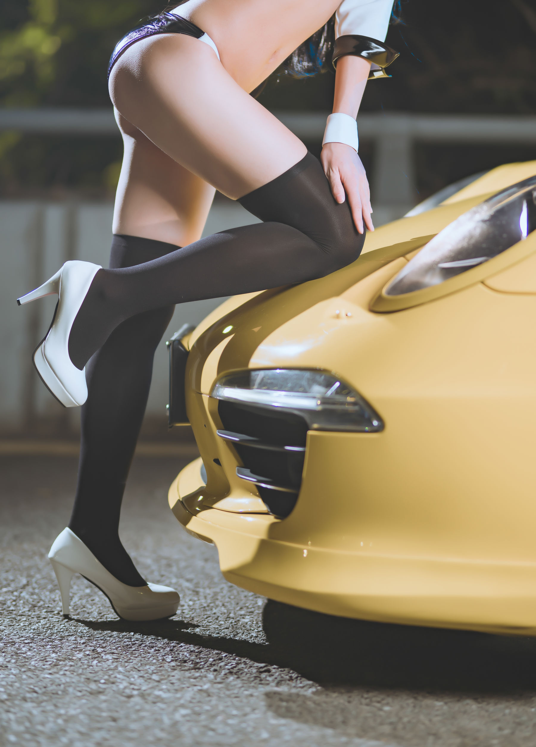 动漫博主雅祈 – 碧蓝航线赛车爱宕 [23P]