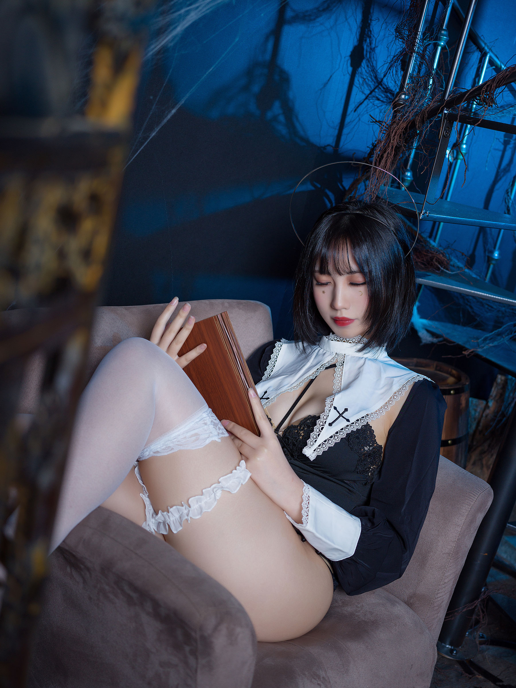 二次元少女念雪ww – 修女 [38P]