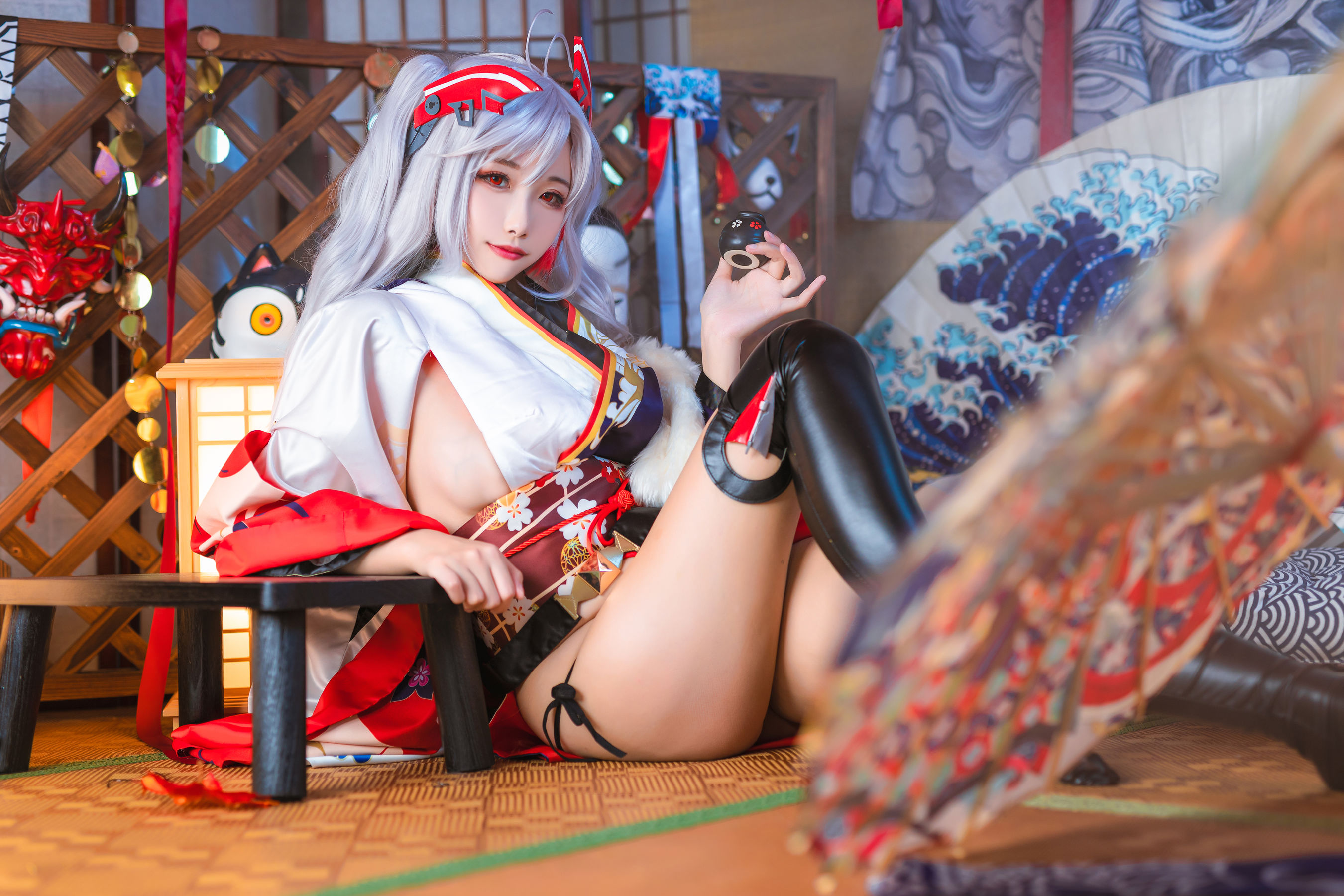 微博妹子Momoko葵葵 – 欧根之和服 [20P]