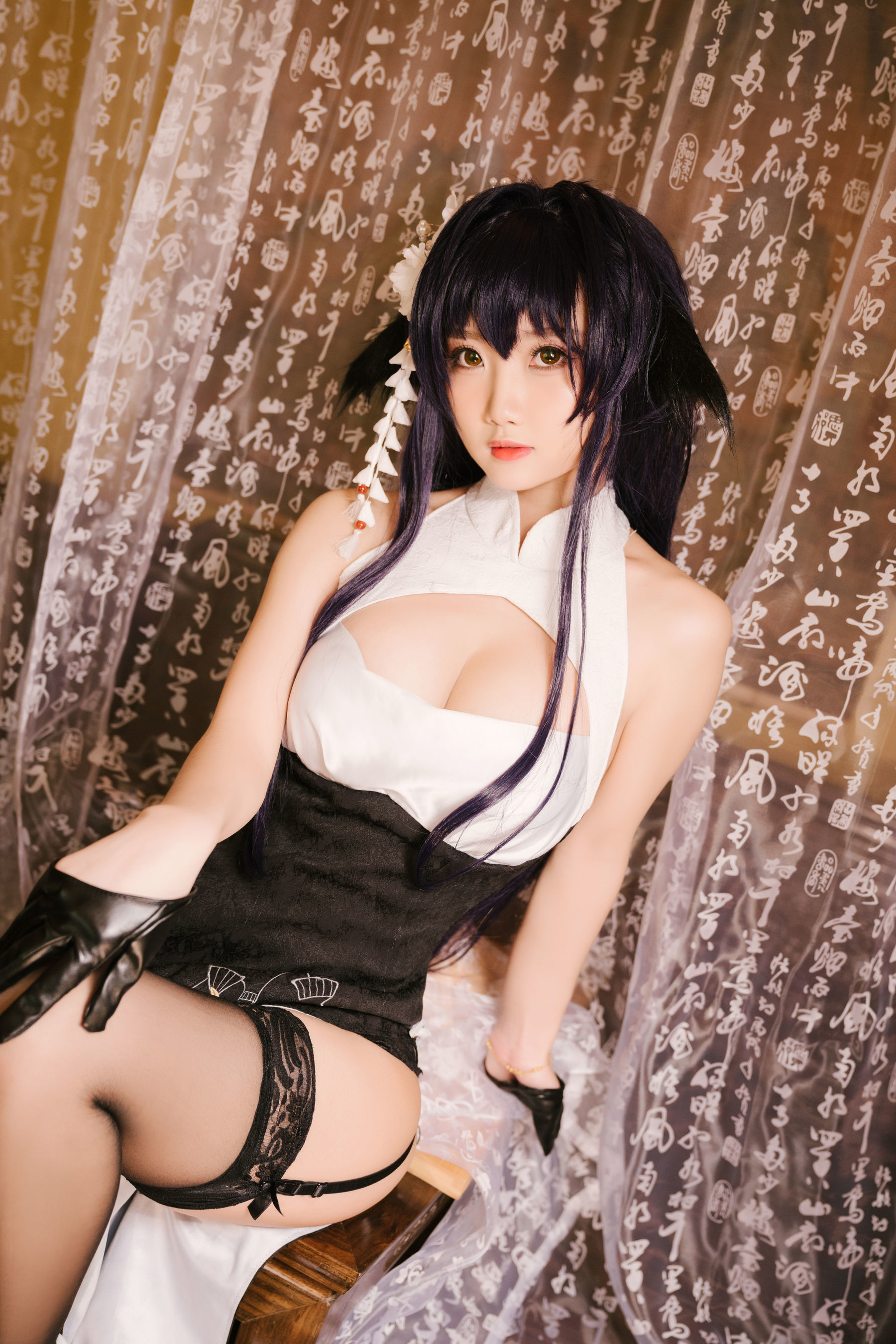 白嫩美少女鬼畜瑶 吾妻旗袍 [30P]