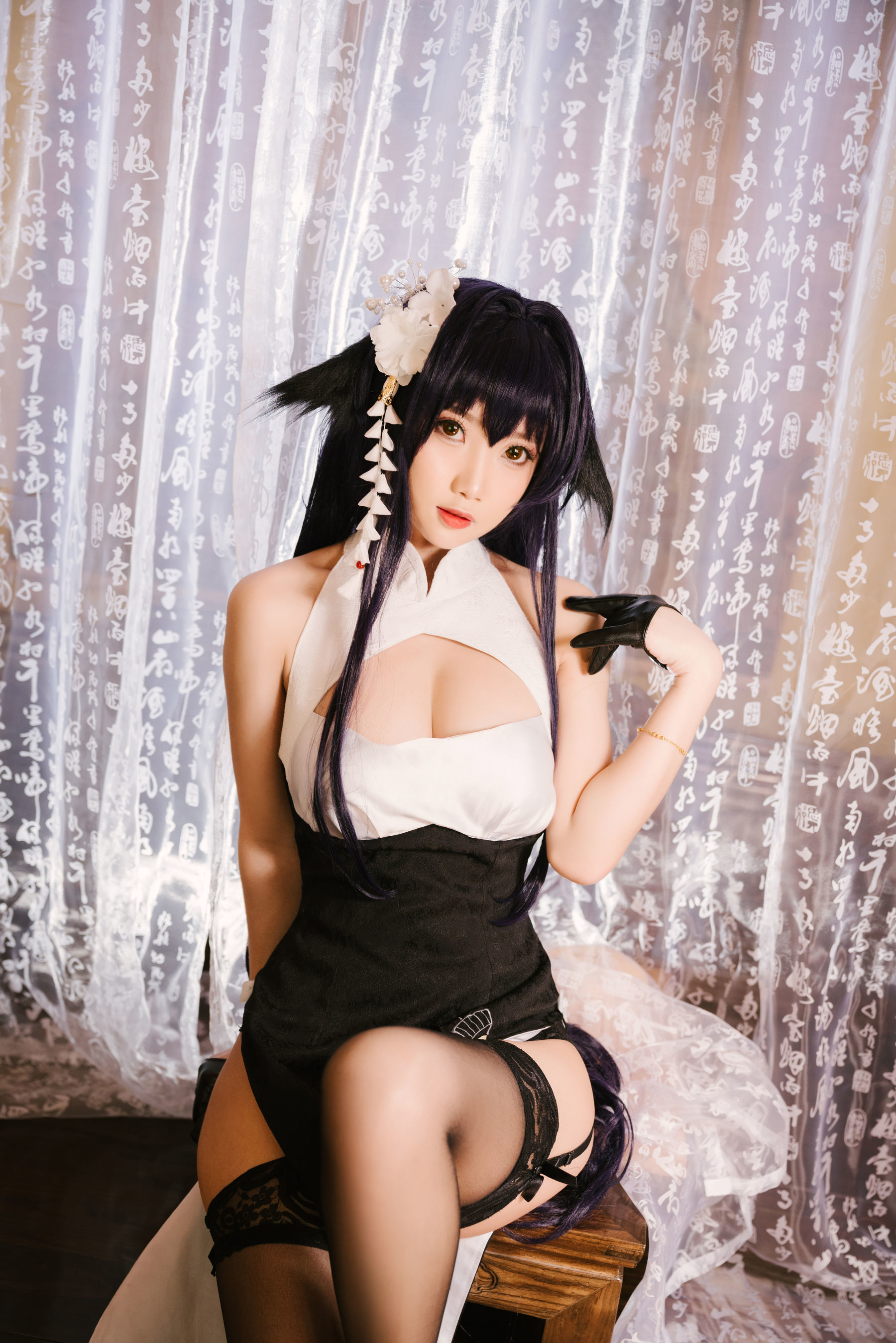 白嫩美少女鬼畜瑶 吾妻旗袍 [30P]
