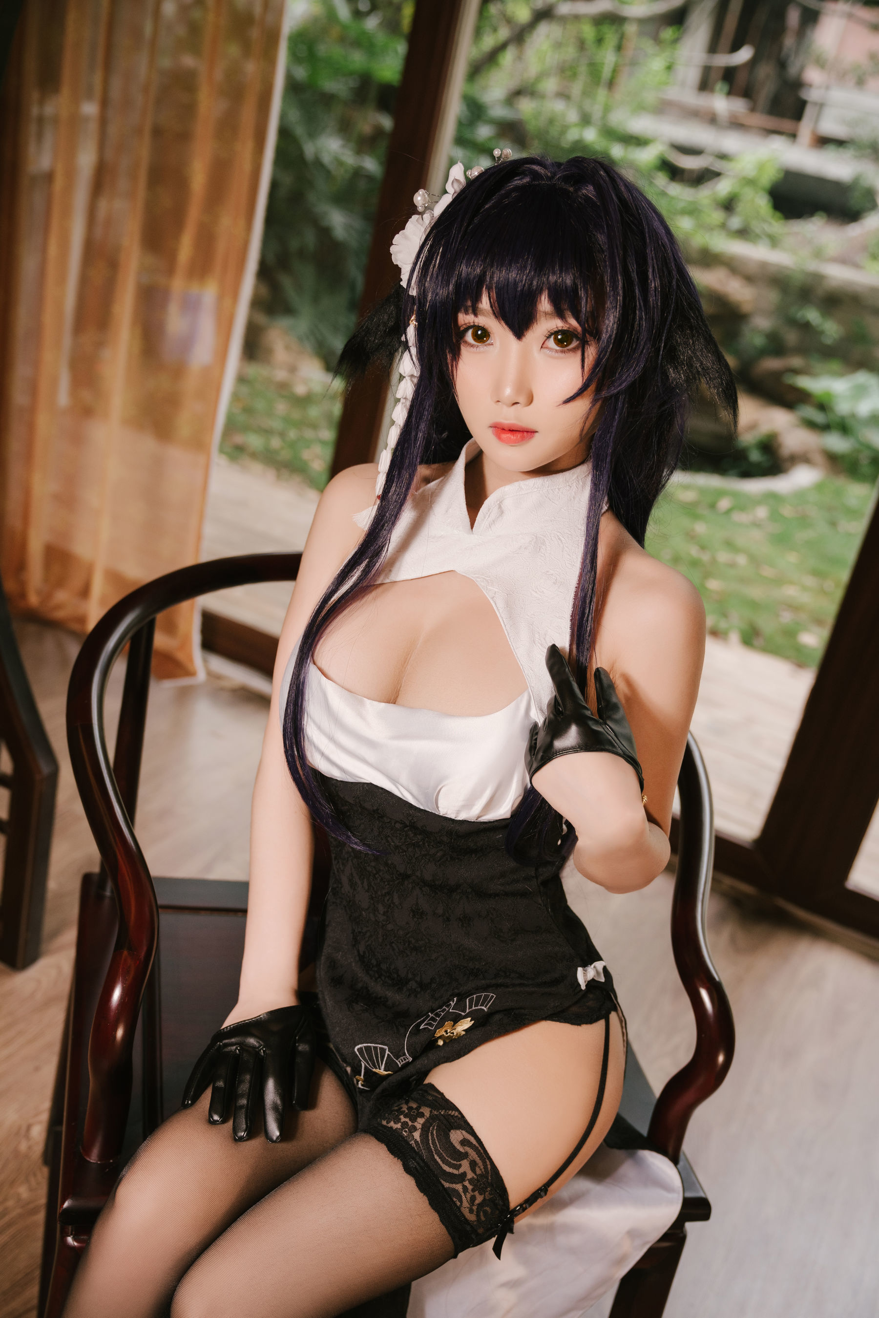 白嫩美少女鬼畜瑶 吾妻旗袍 [30P]