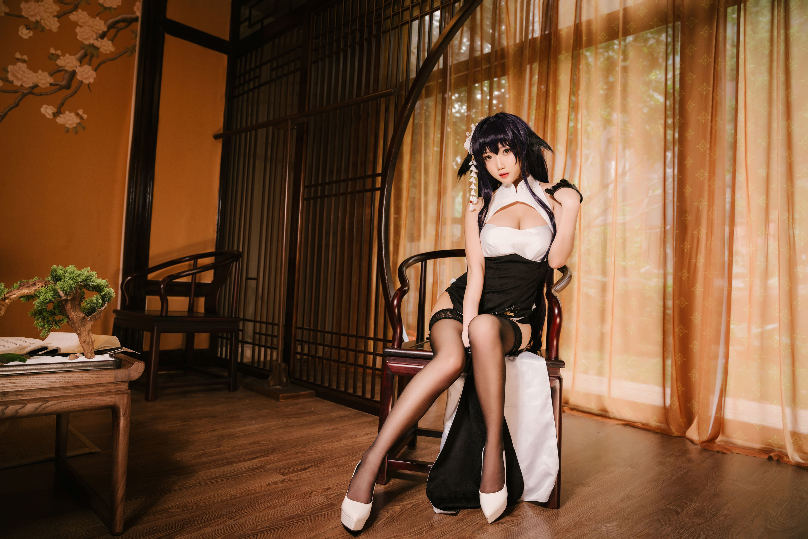 白嫩美少女鬼畜瑶 吾妻旗袍 [30P]