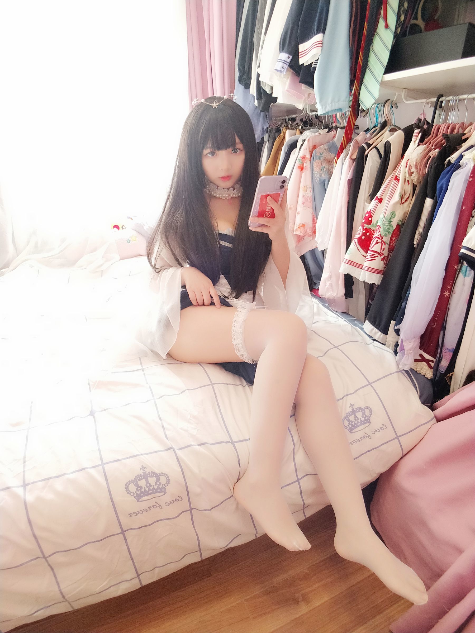 二次元美女古川kagura 白丝 [44P]