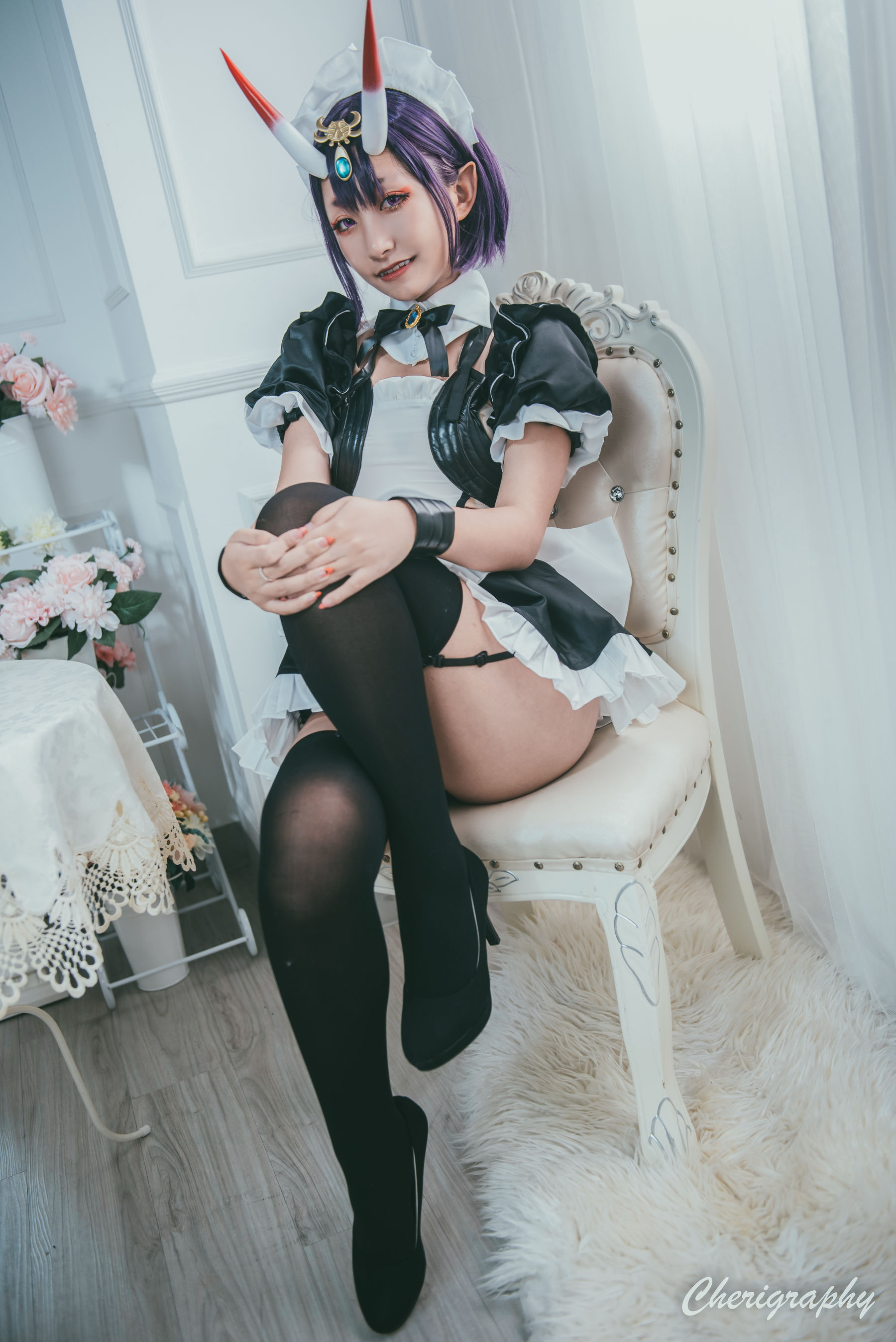 Roroki骷髅姫 – 酒吞女仆 [16P]