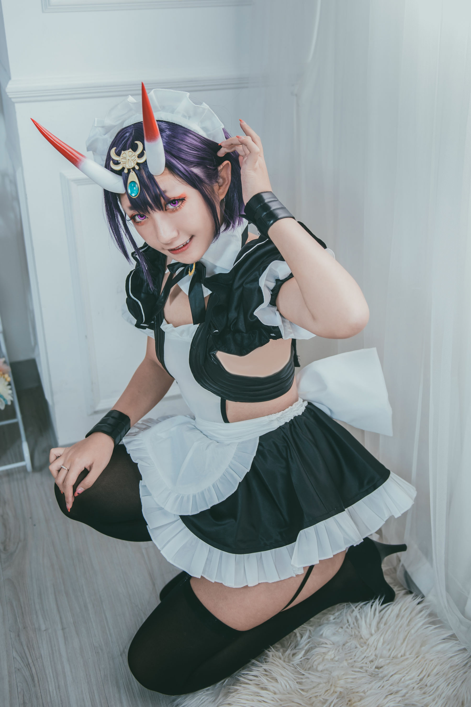 Roroki骷髅姫 – 酒吞女仆 [16P]
