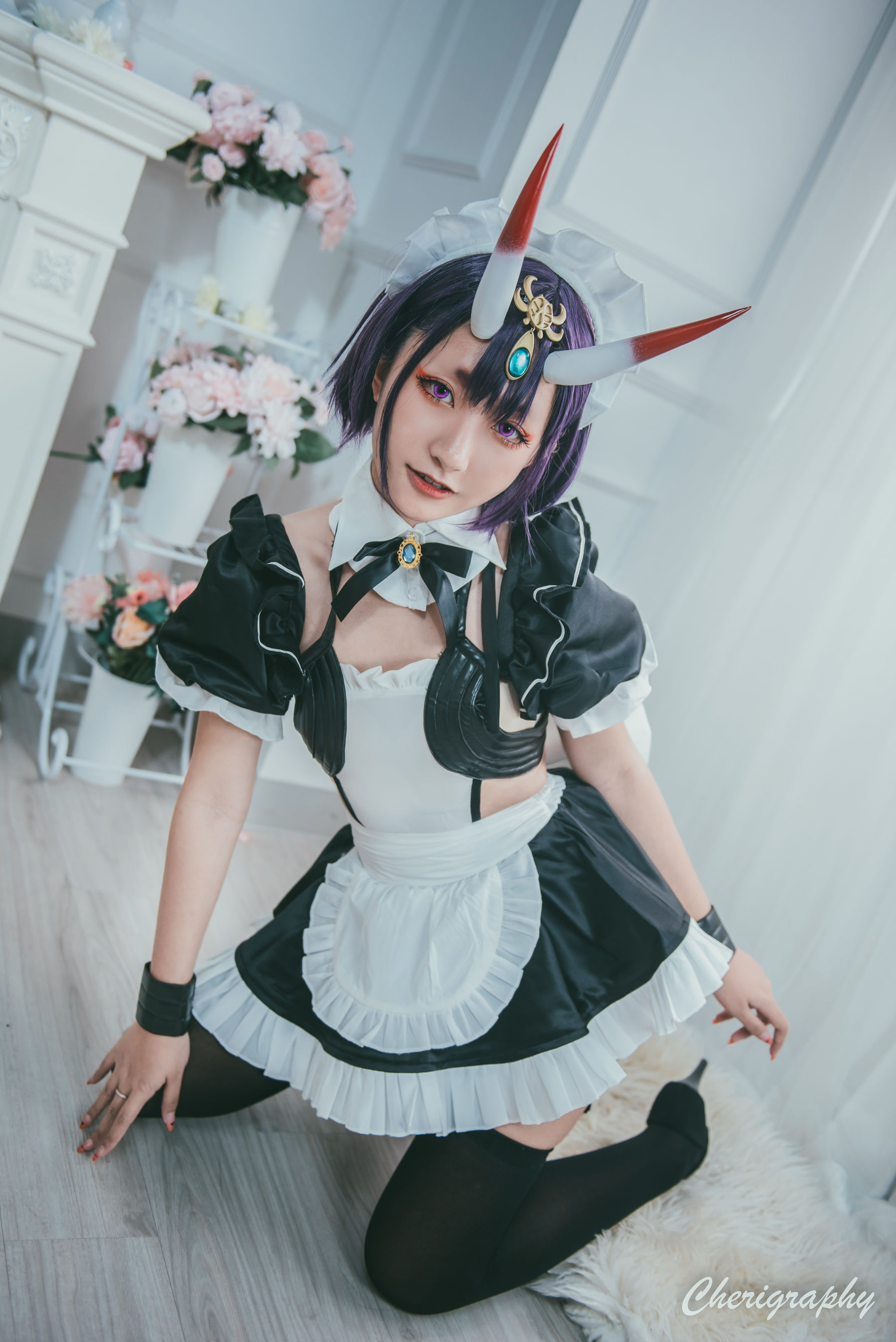 Roroki骷髅姫 – 酒吞女仆 [16P]