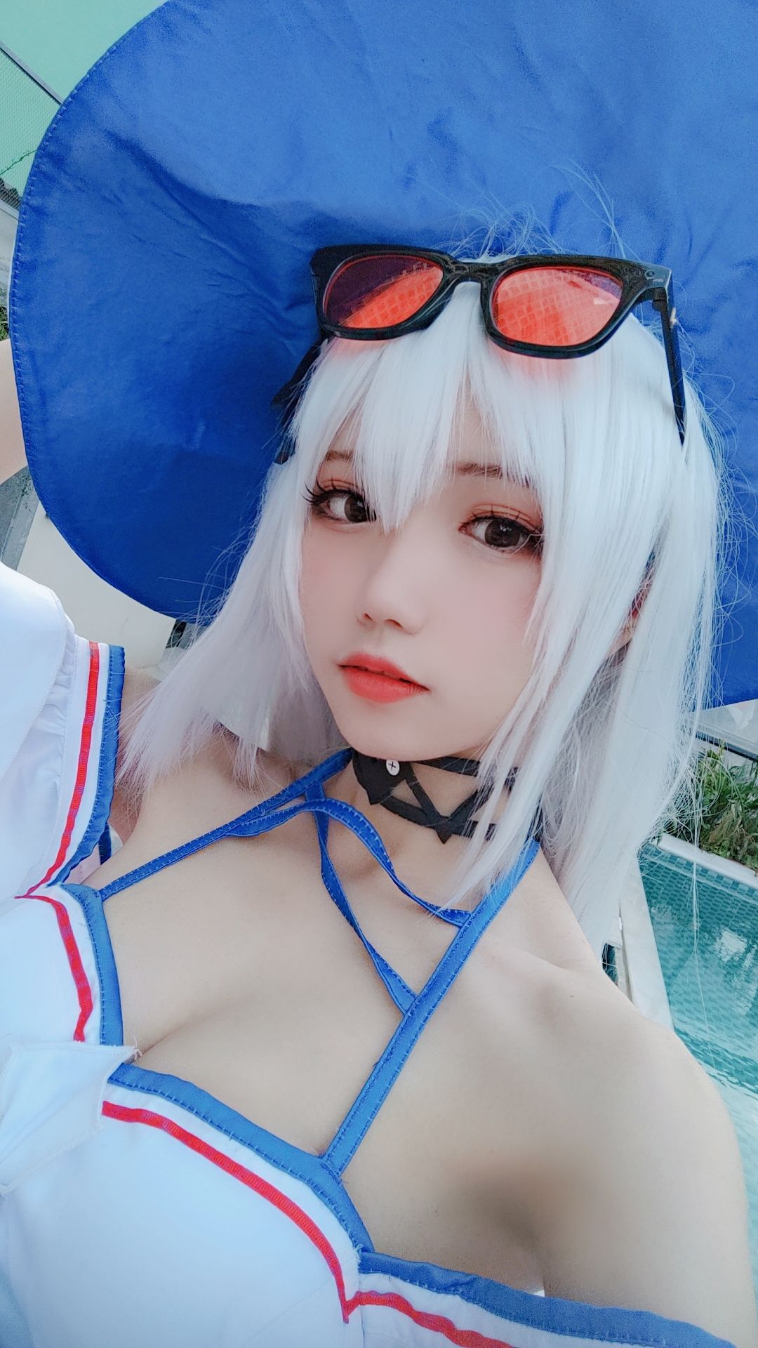 花柒Hana – 斯卡蒂泳装 [17P]