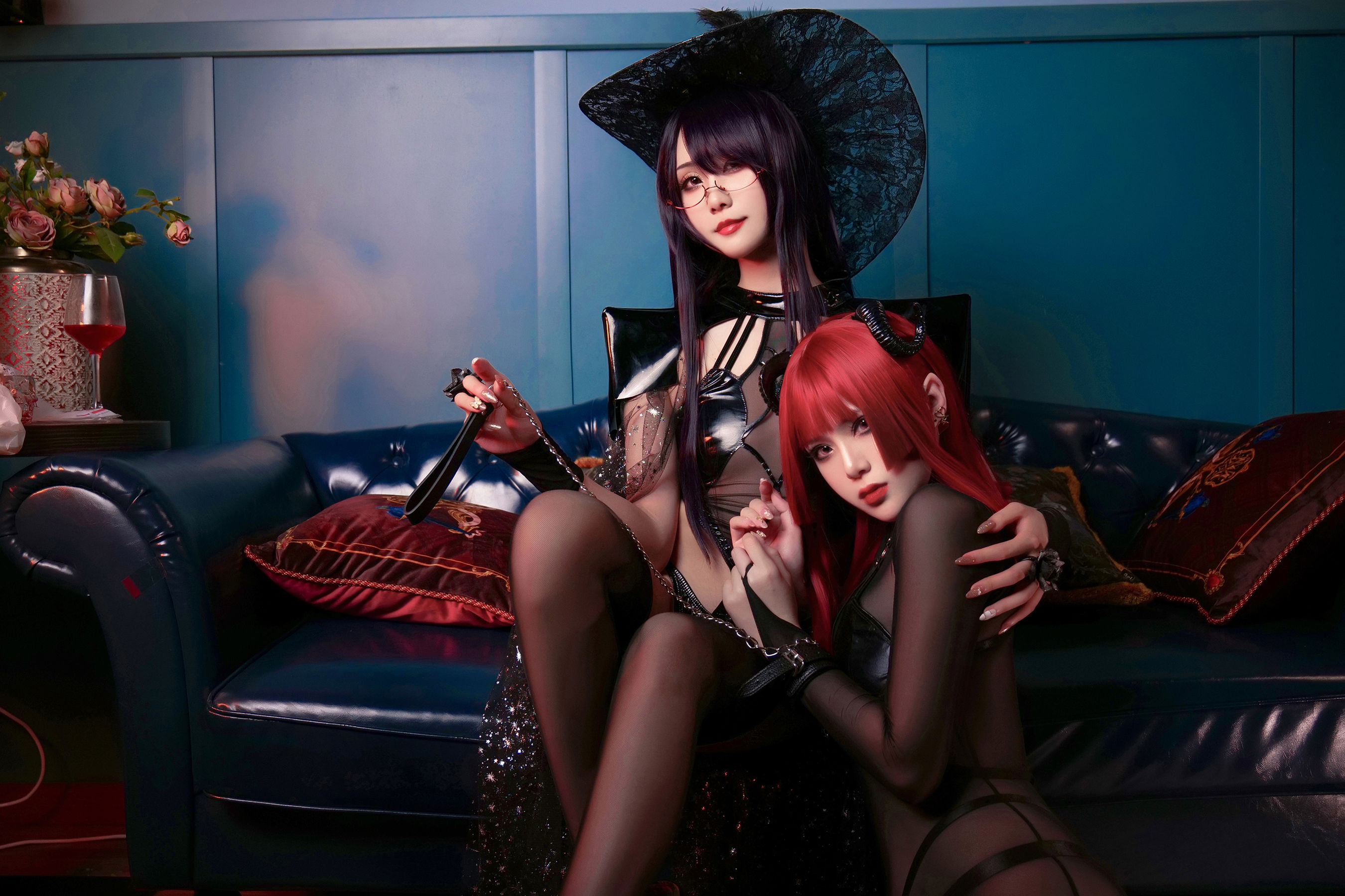动漫博主曉美媽&羊大真人 – 魔女集会 [35P]