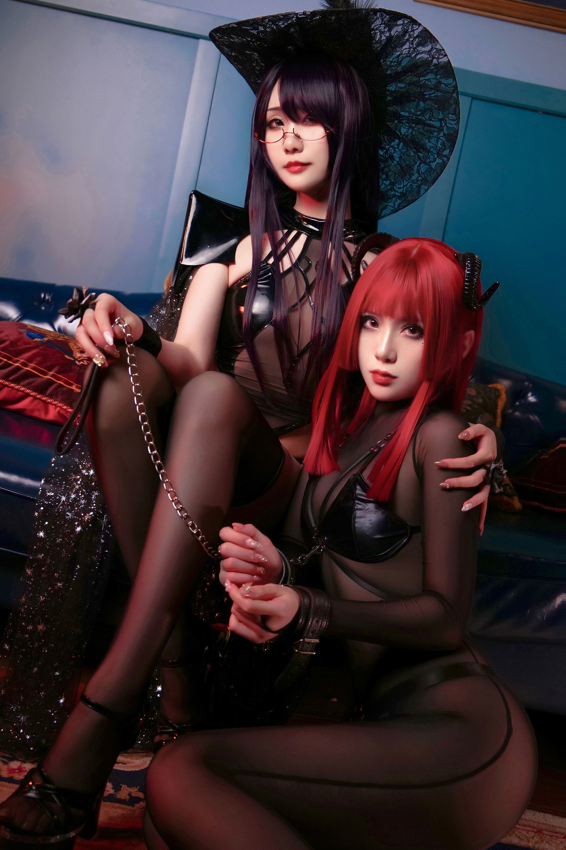 动漫博主曉美媽&羊大真人 – 魔女集会 [35P]