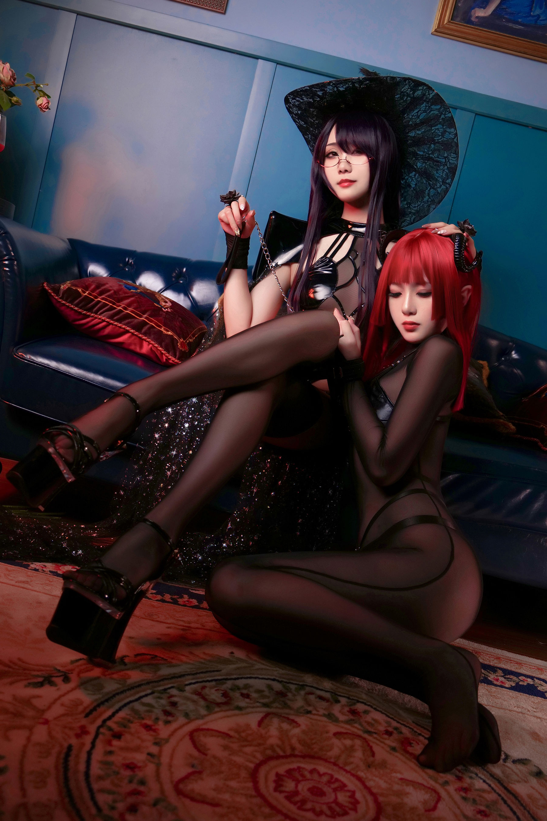 动漫博主曉美媽&羊大真人 – 魔女集会 [35P]