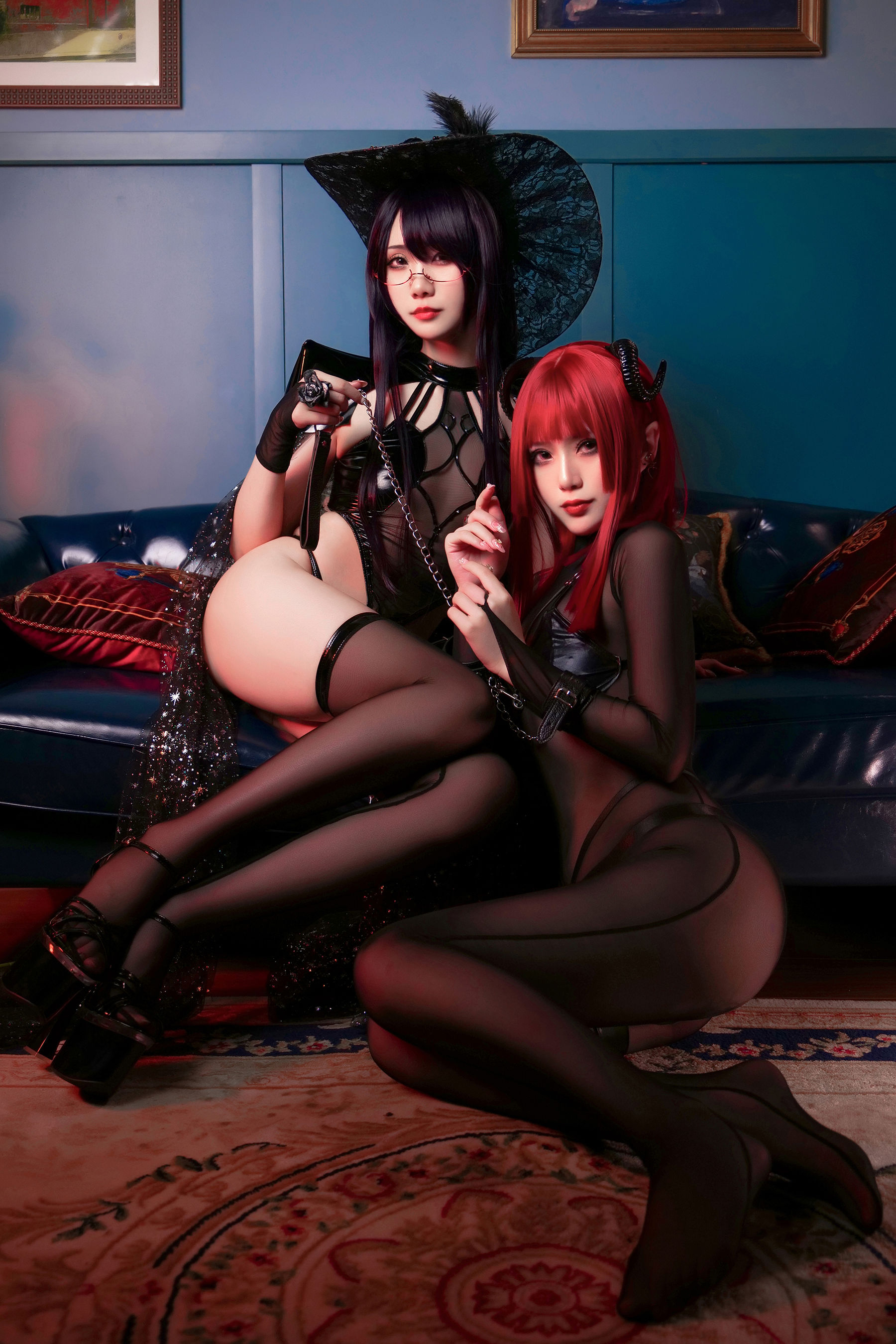 动漫博主曉美媽&羊大真人 – 魔女集会 [35P]
