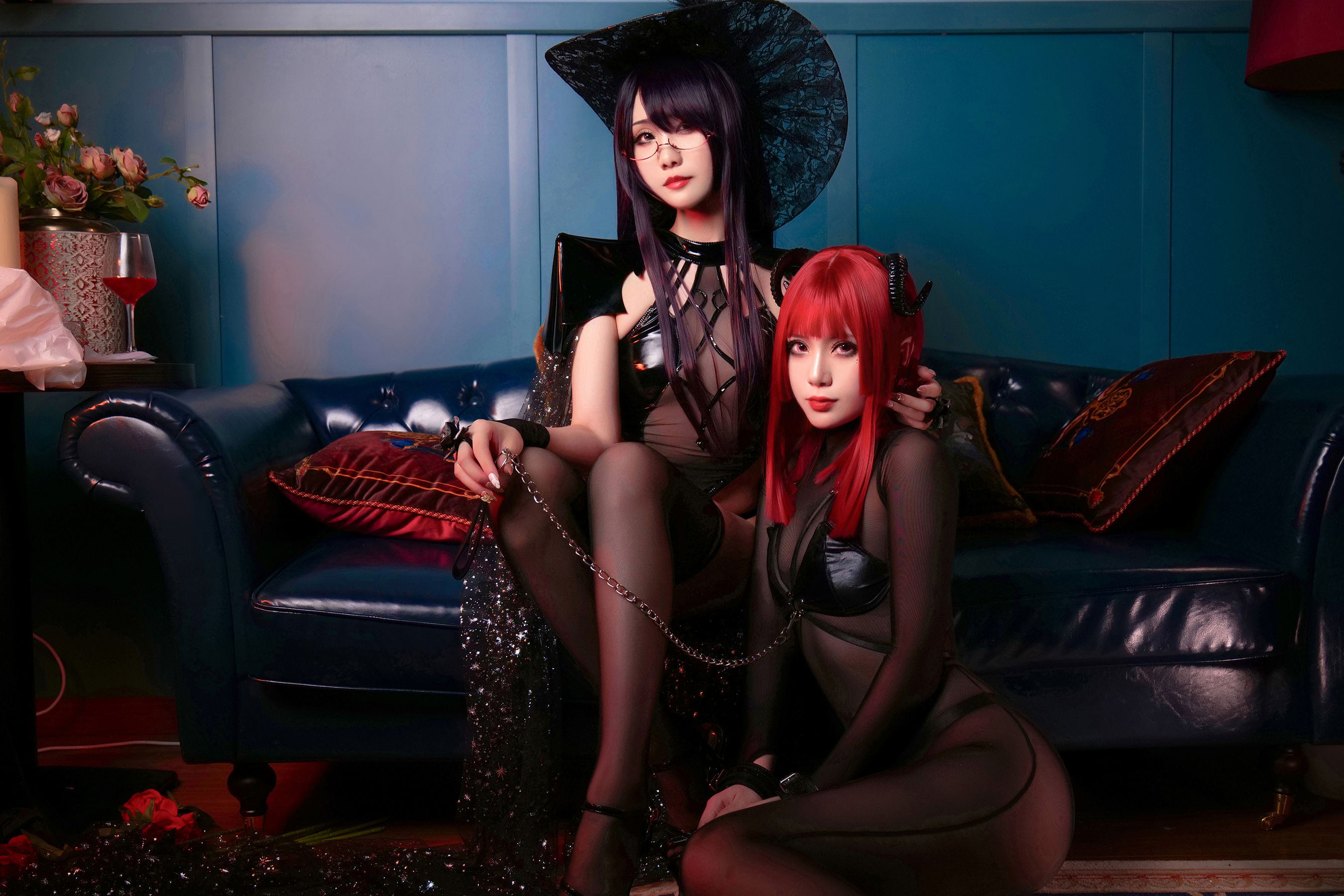 动漫博主曉美媽&羊大真人 – 魔女集会 [35P]