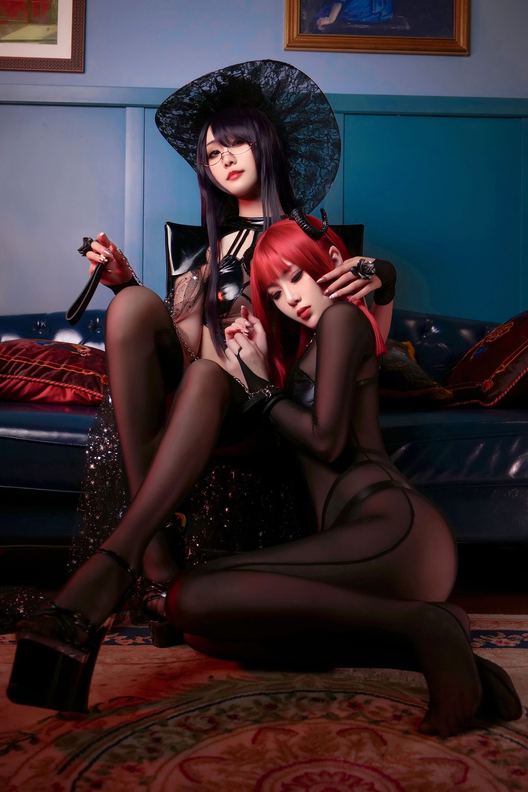 动漫博主曉美媽&羊大真人 – 魔女集会 [35P]