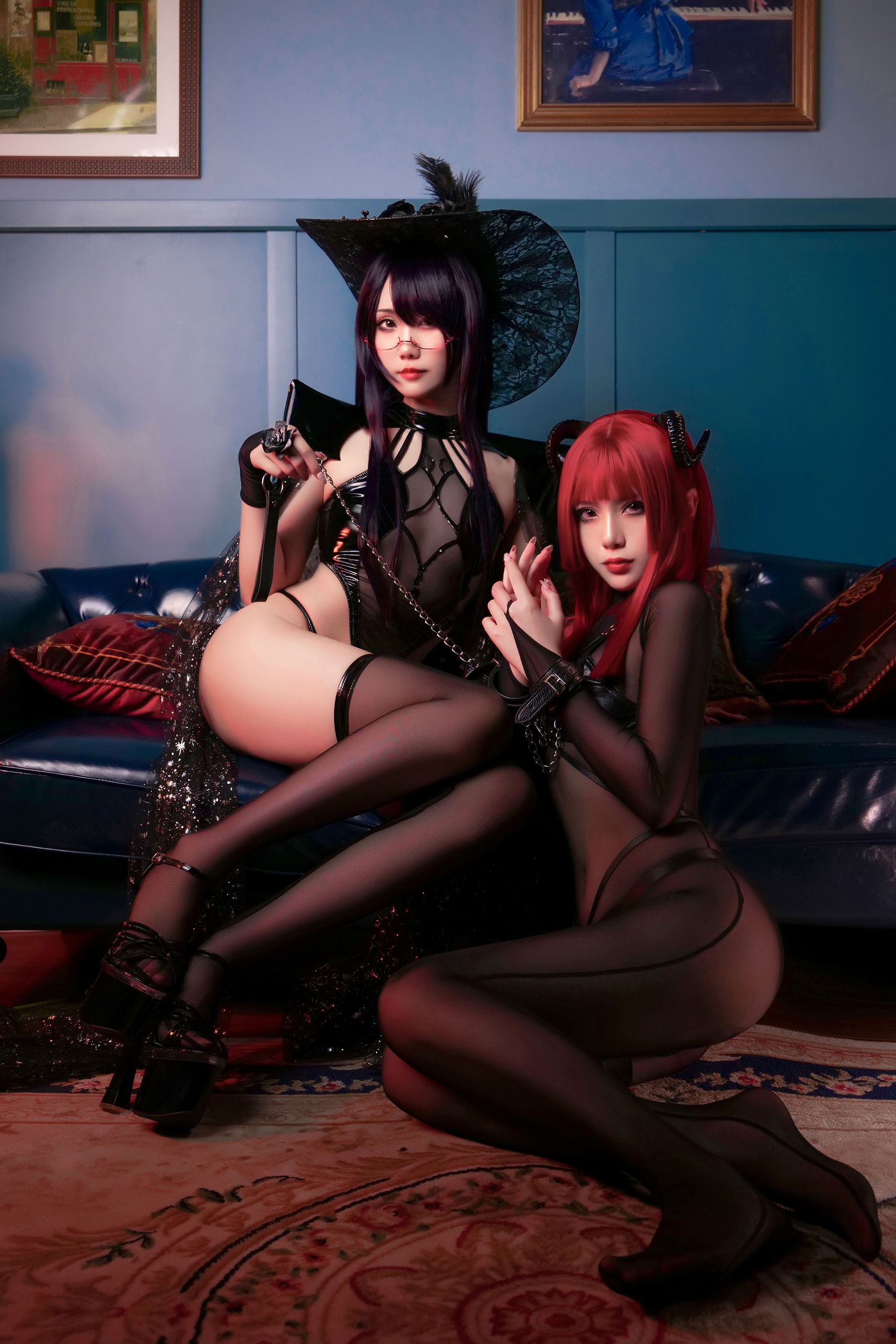 动漫博主曉美媽&羊大真人 – 魔女集会 [35P]