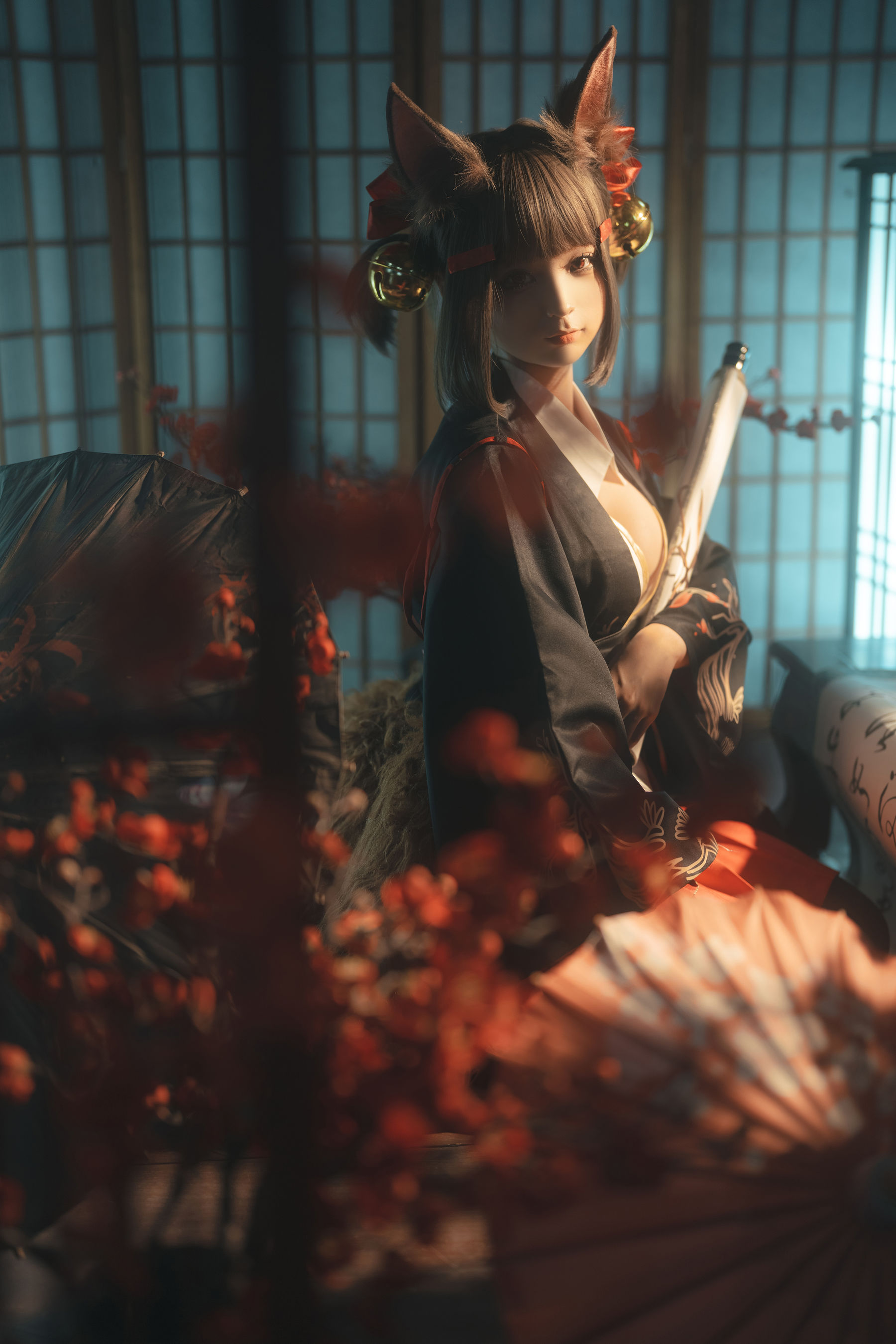 动漫博主蠢沫沫 – 小赤城 [52P]